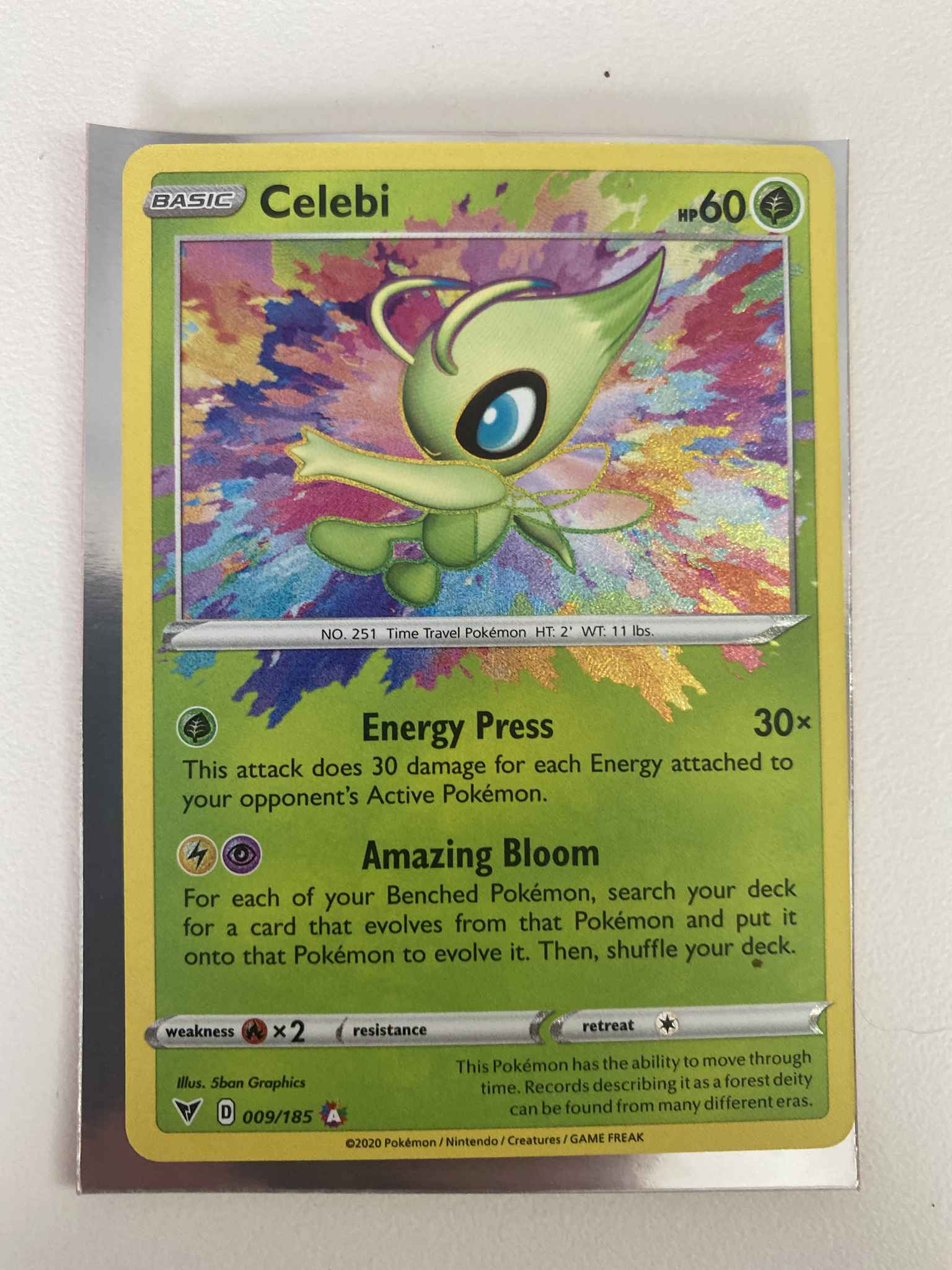 Celebi Celebi Swsh04 Vivid Voltage Pokemon