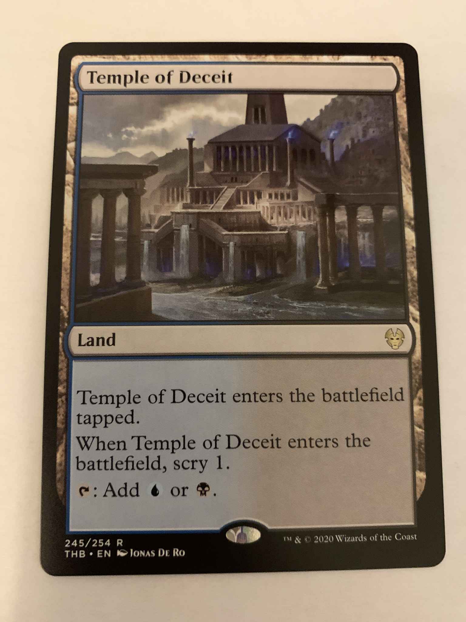 Temple of Deceit MTG - Theros: Beyond Death R 