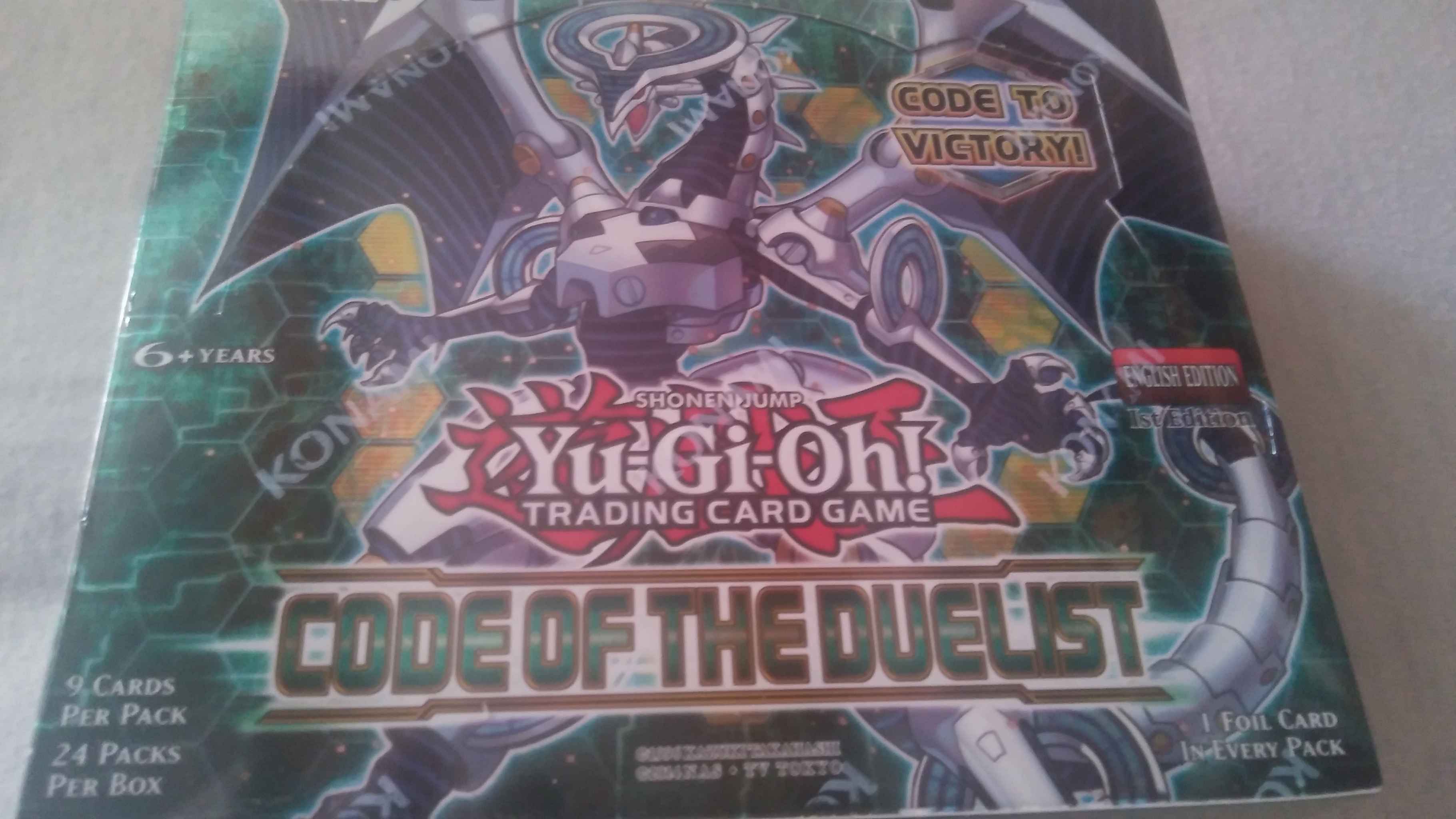 Yu-Gi-Oh TCGCode of the Duelist Special Edition Yugioh 1st ed NEW SEALED