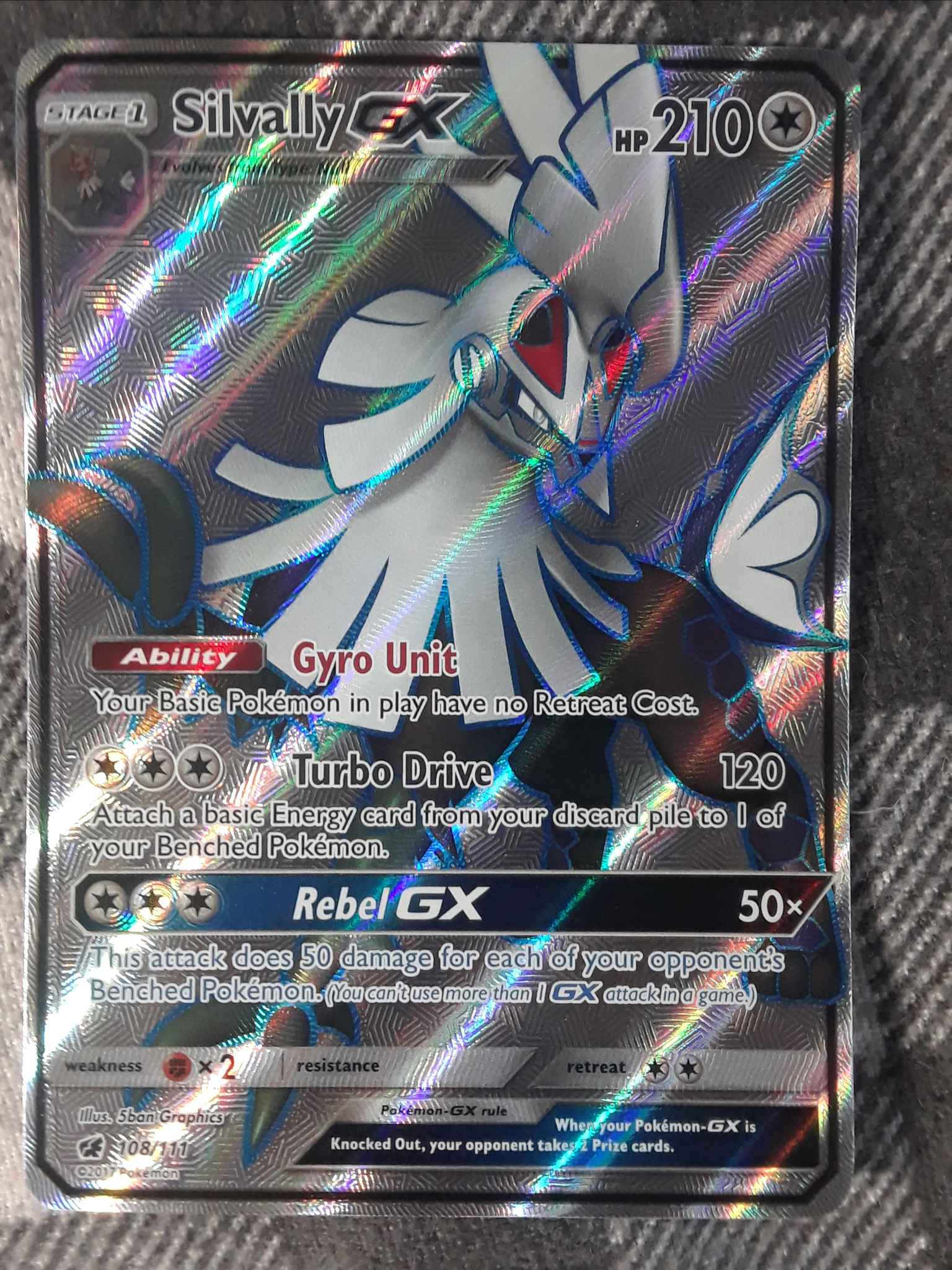 Silvally Gx Full Art