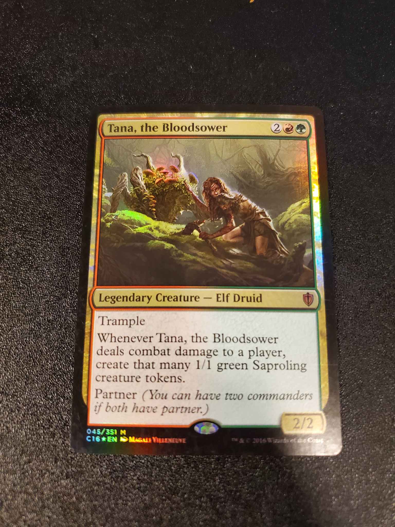 Commander 2016 Tana the Bloodsower - Lightly Played Foil