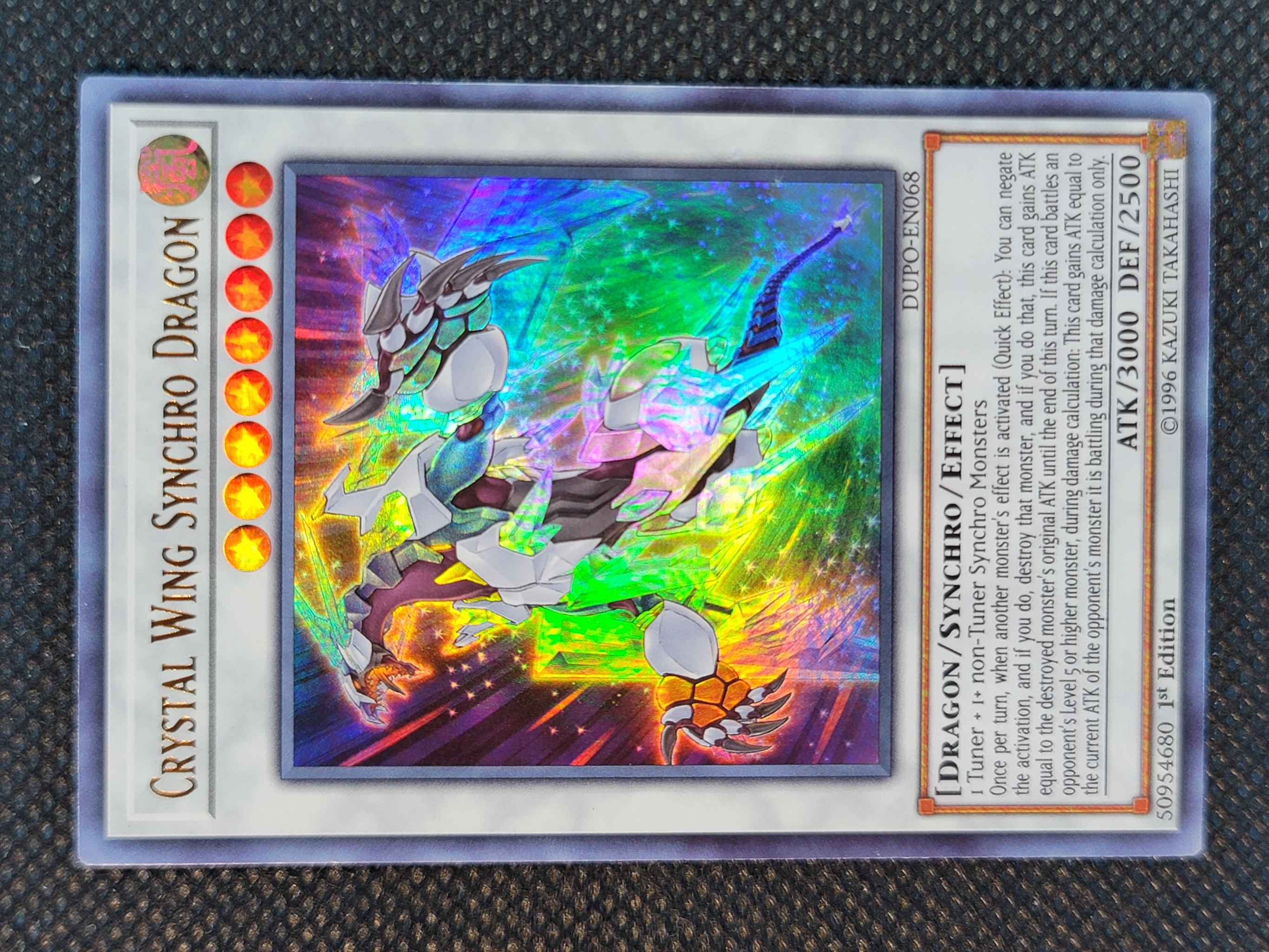 Crystal Wing Synchro Dragon Crystal Wing Synchro Dragon Duel Power Yugioh