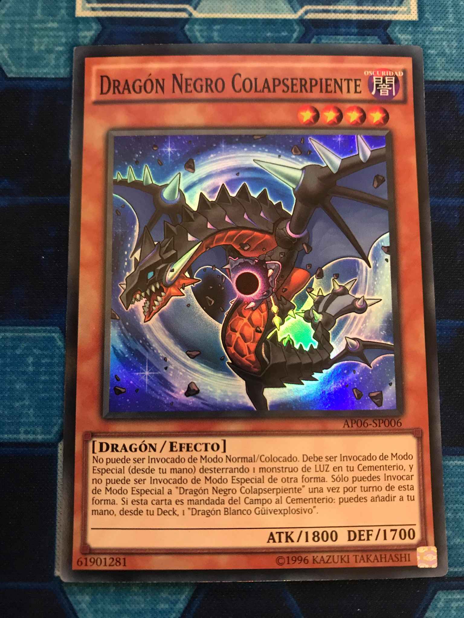 Yugioh Black Dragon Collapserpent AP06-EN006 Super Rare  