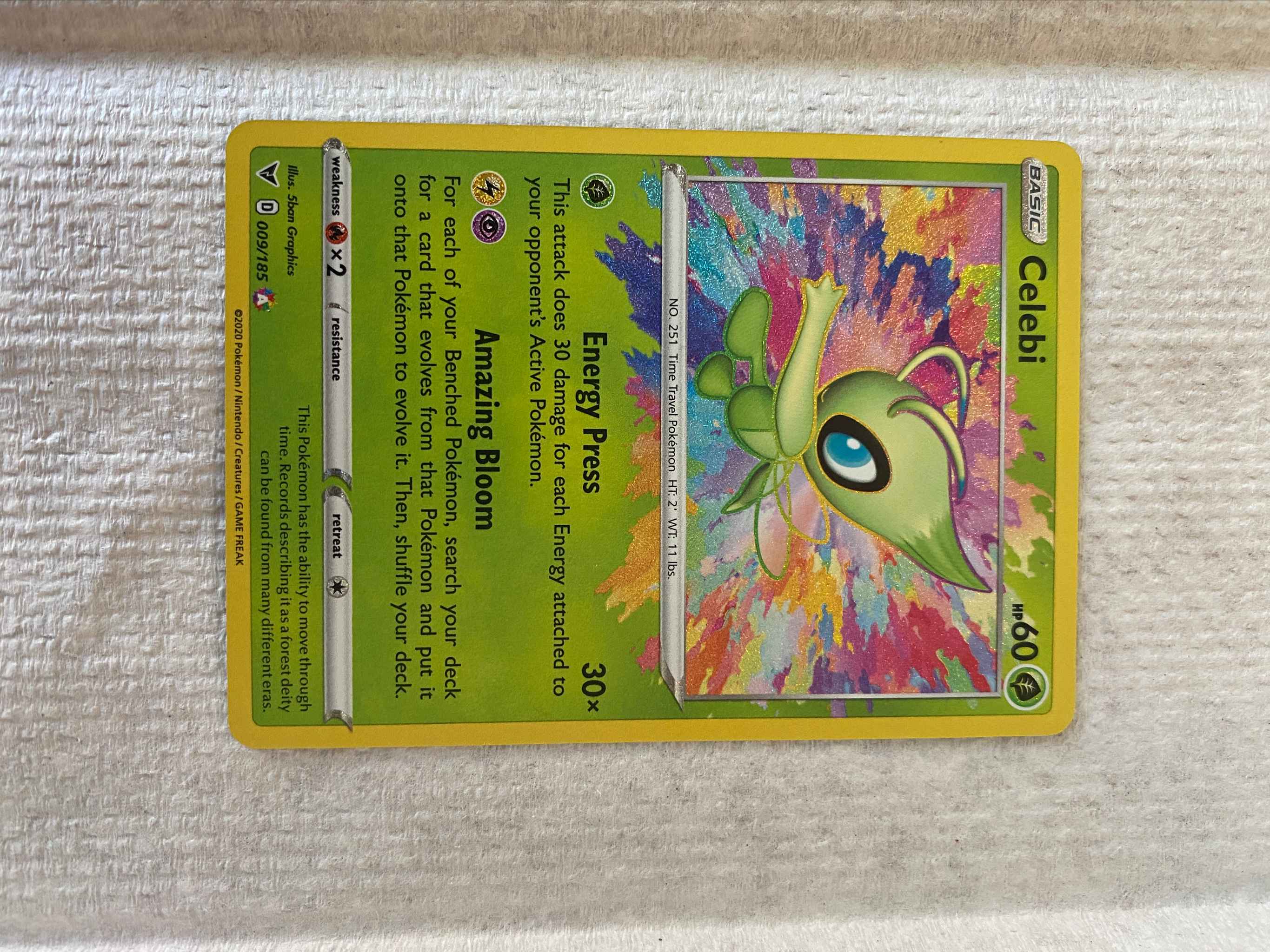 Amazing Rare Celebi Vivid Voltage Celebi Swsh04 Vivid Voltage Pokemon Online Gaming Store For Cards Miniatures Singles Packs Booster Boxes