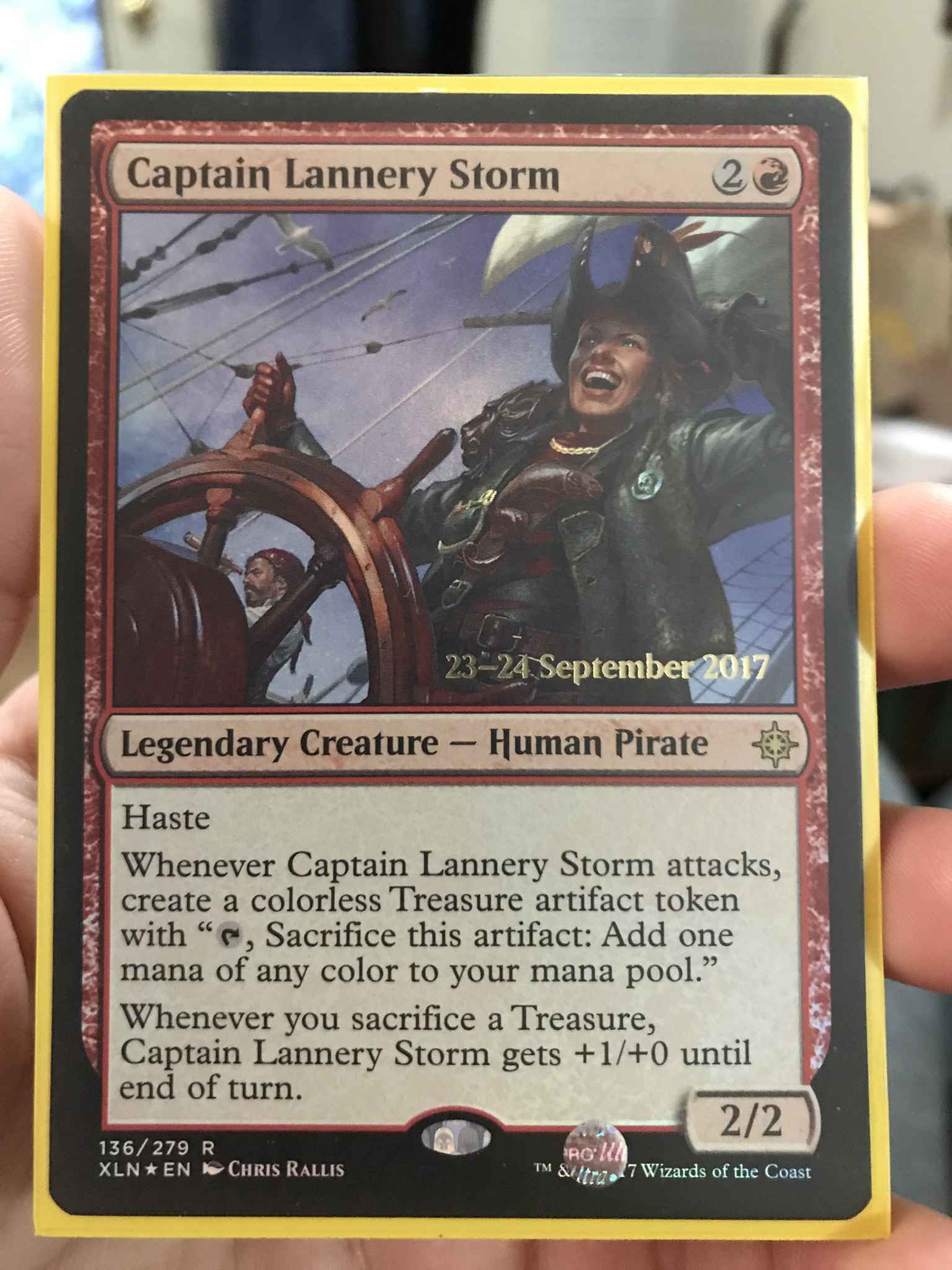 Captain lannery Storm