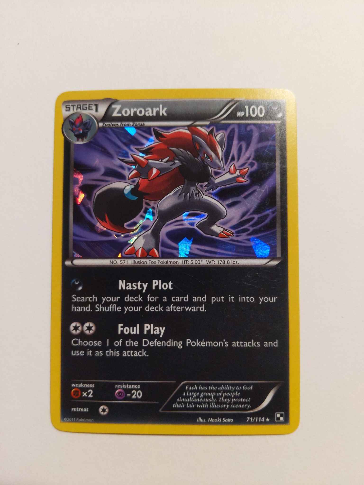 Zoroark Cracked Ice Holo Zoroark 71 114 Cracked Ice Holo Blister Exclusives Pokemon Online Gaming Store For Cards Miniatures Singles Packs Booster Boxes