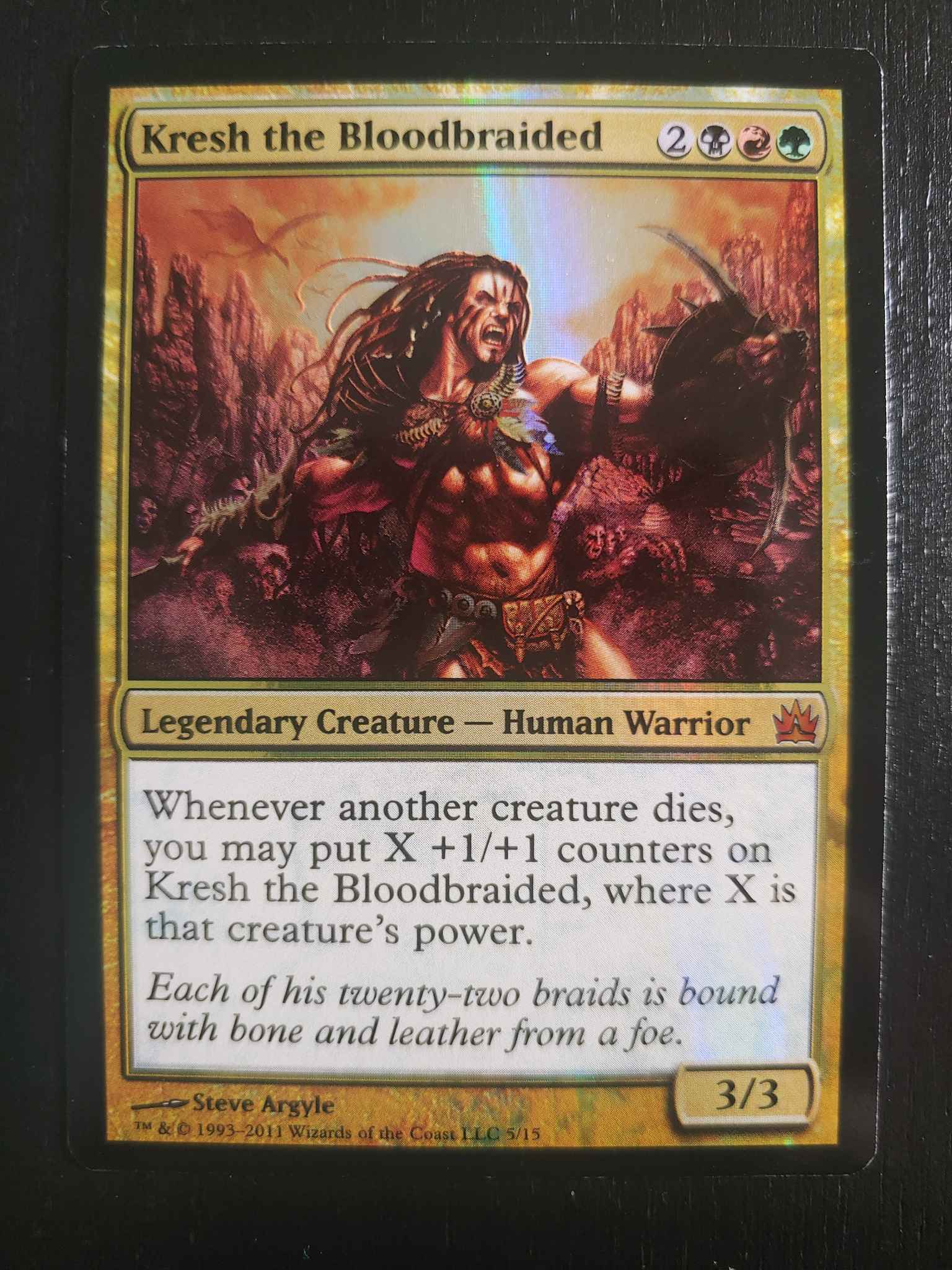 Kresh the Bloodbraided FOIL From the Vault Legends NM CARD ABUGames 