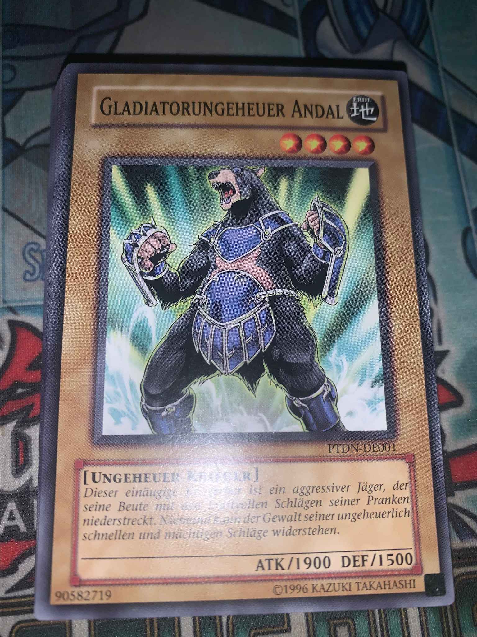 Gladiator Beast Andal PTDN-EN001 Common NM Yugioh Card 