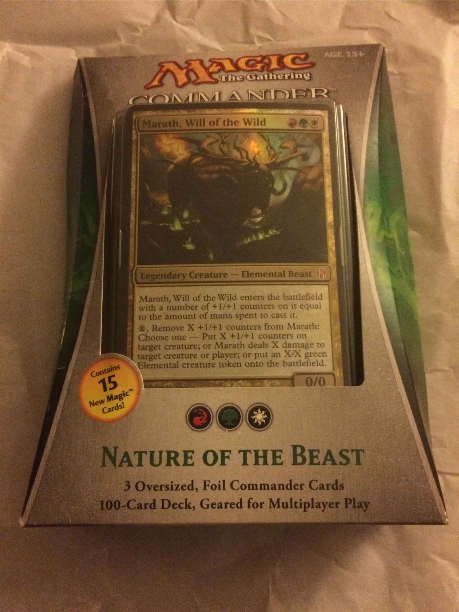 2013 Commander - Nature of the Beast 2013 - Nature of Beast Deck - Commander 2013 - Magic: the Gathering