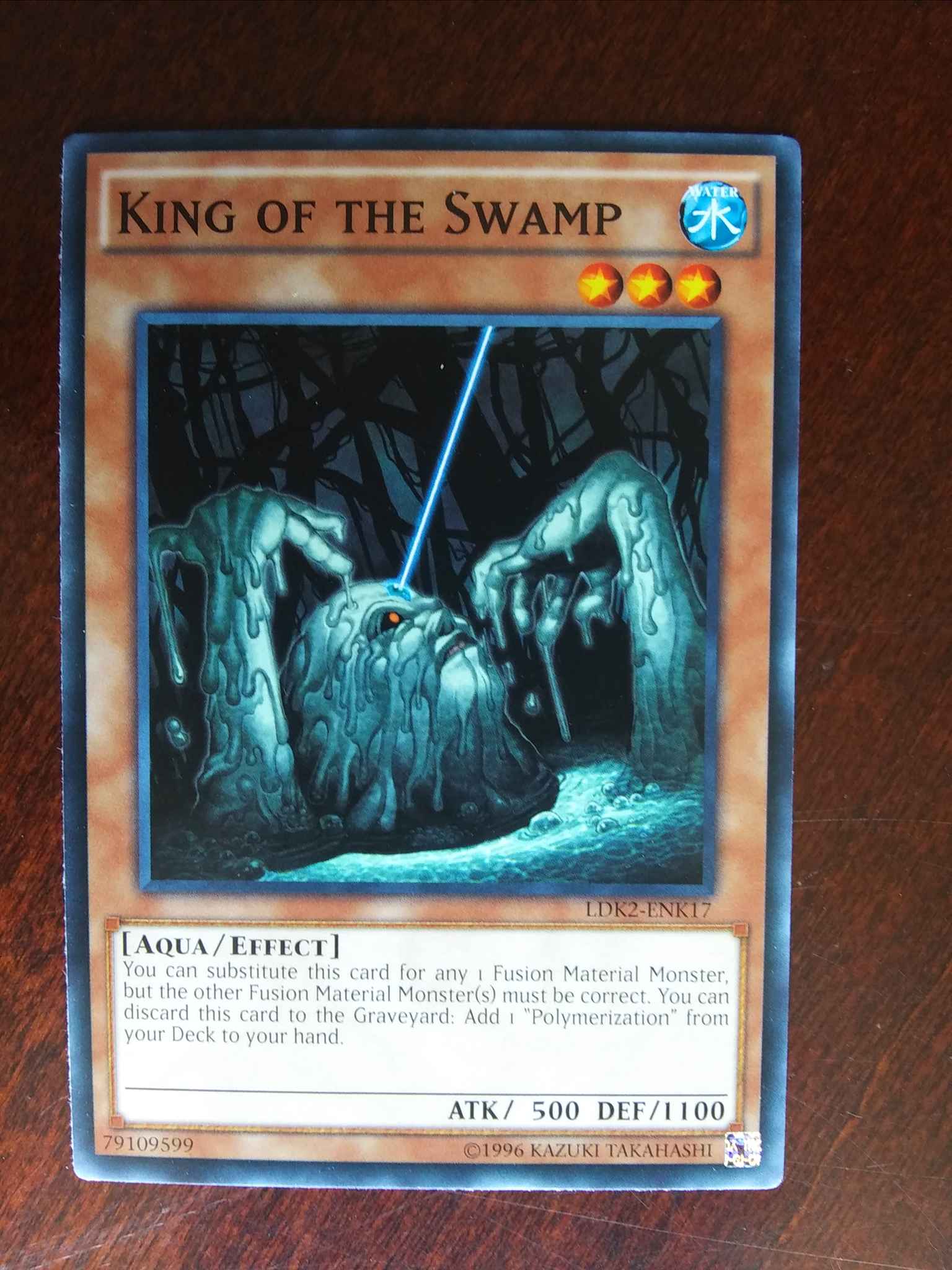 King of the Swamp Common 1st Edition LDK2-ENK17 Yugioh 