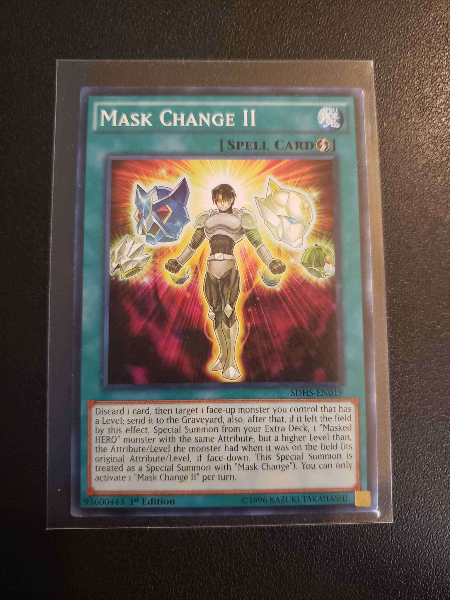 SDHS-EN019 Mask Change II  Mixed Edition Nr Mint YuGiOh Card