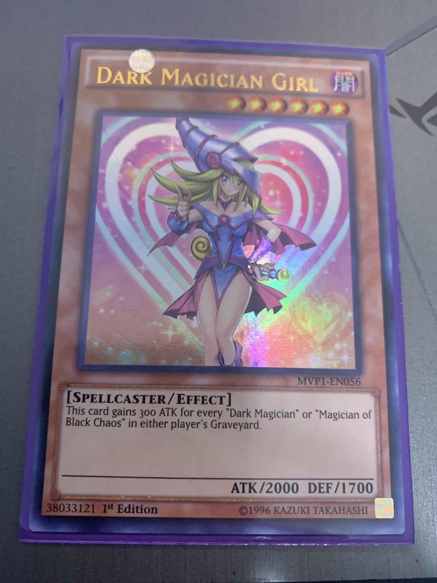 Yugioh Dark Magician Girl MVP1-EN056 Ultra Rare 1st Edition