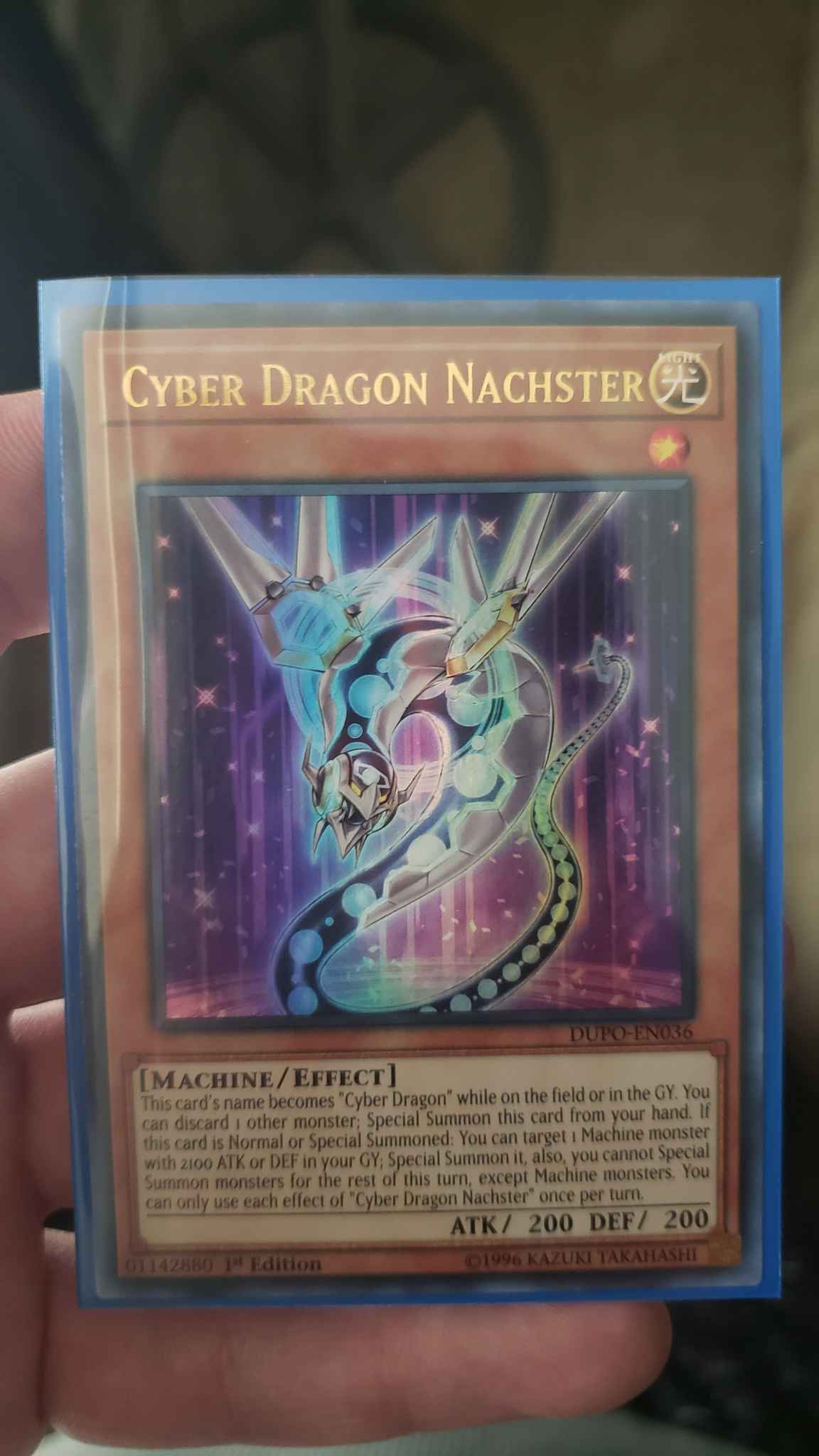 Unlimited Cyber Dragon Nachster DUPO-EN036 Ultra Rare 
