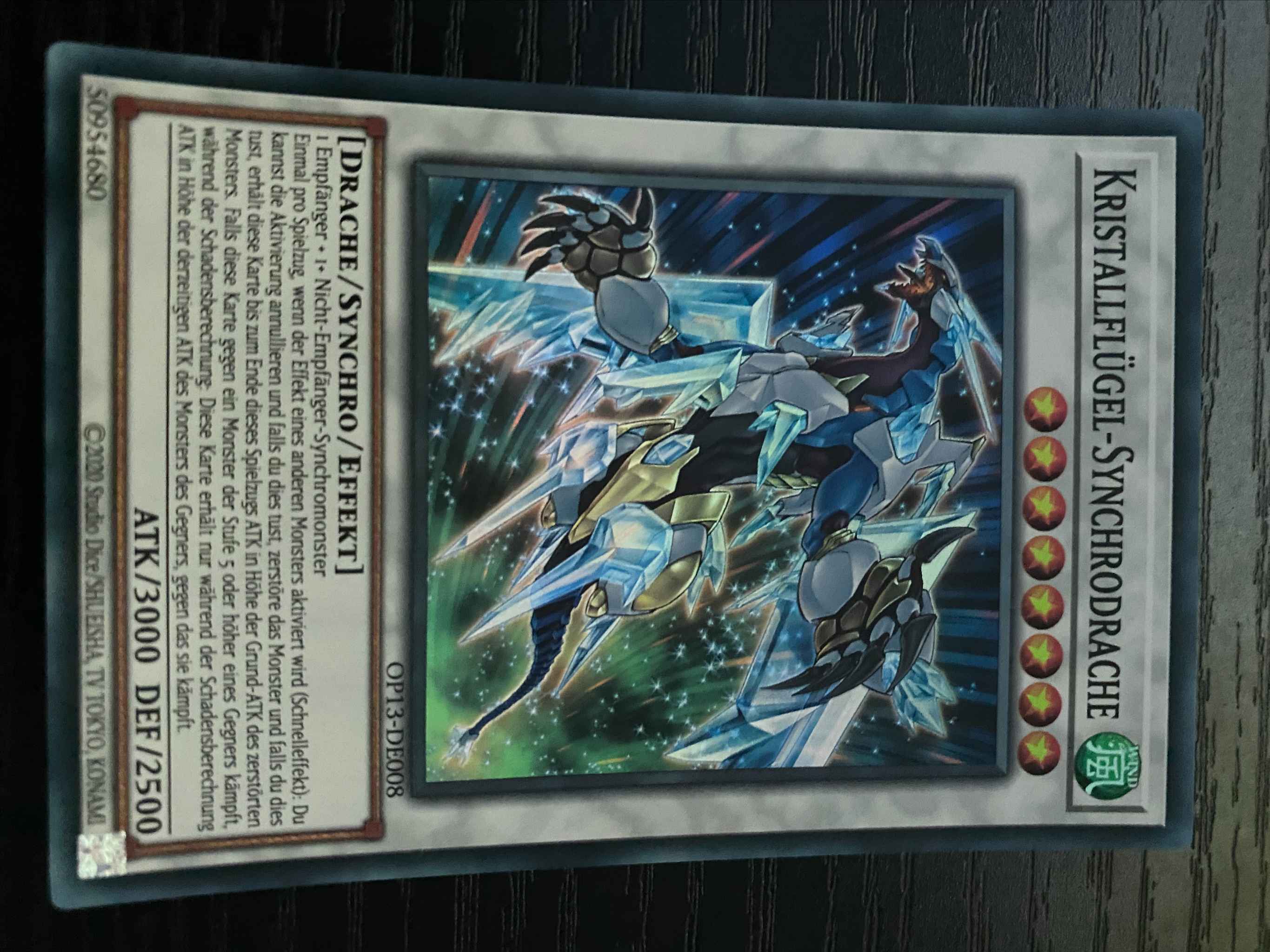 German Crystal Wing Synchro Dragon Crystal Wing Synchro Dragon Ots Tournament Pack 13 Yugioh