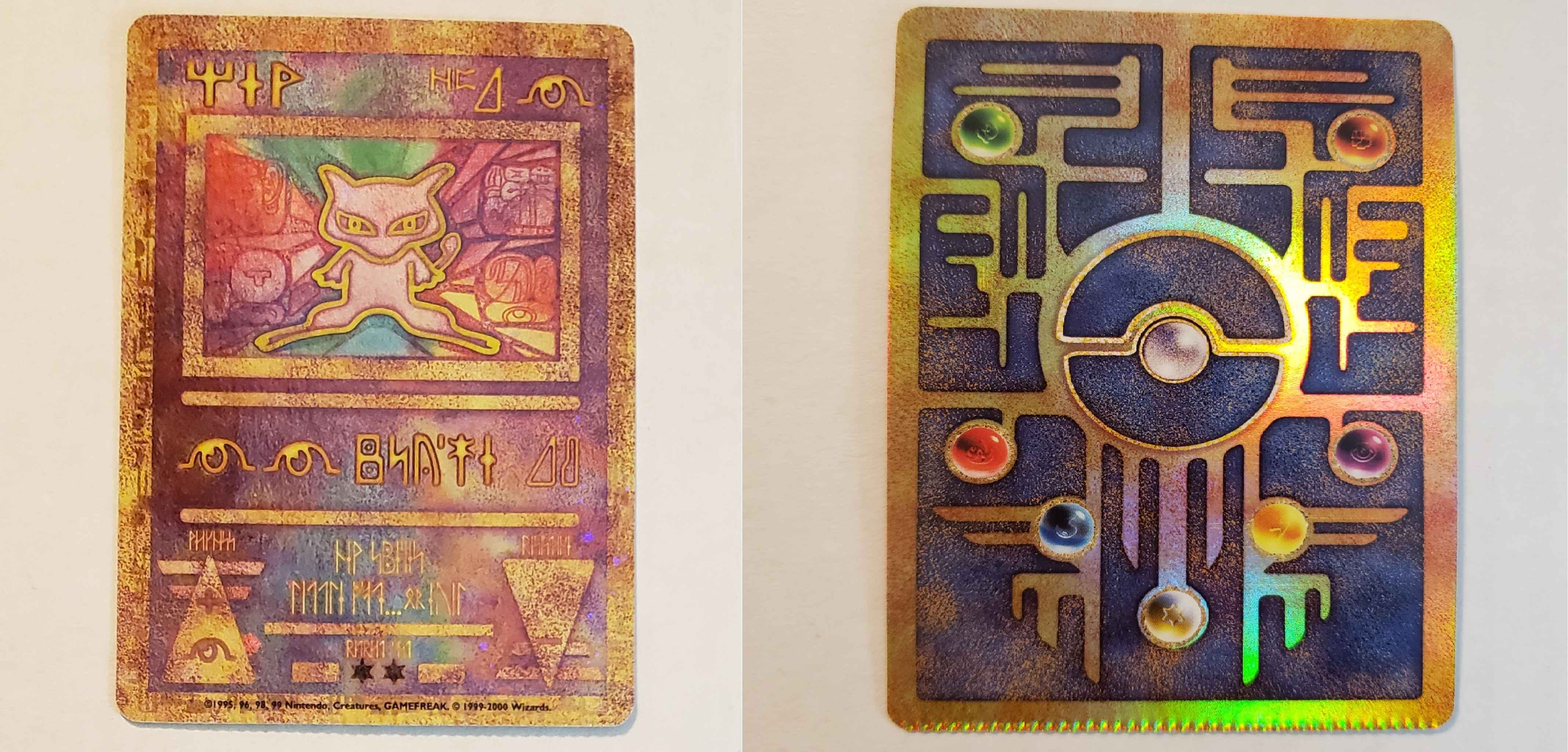 Ancient Mew 2000 Promo Card Near Mint Holofoil 