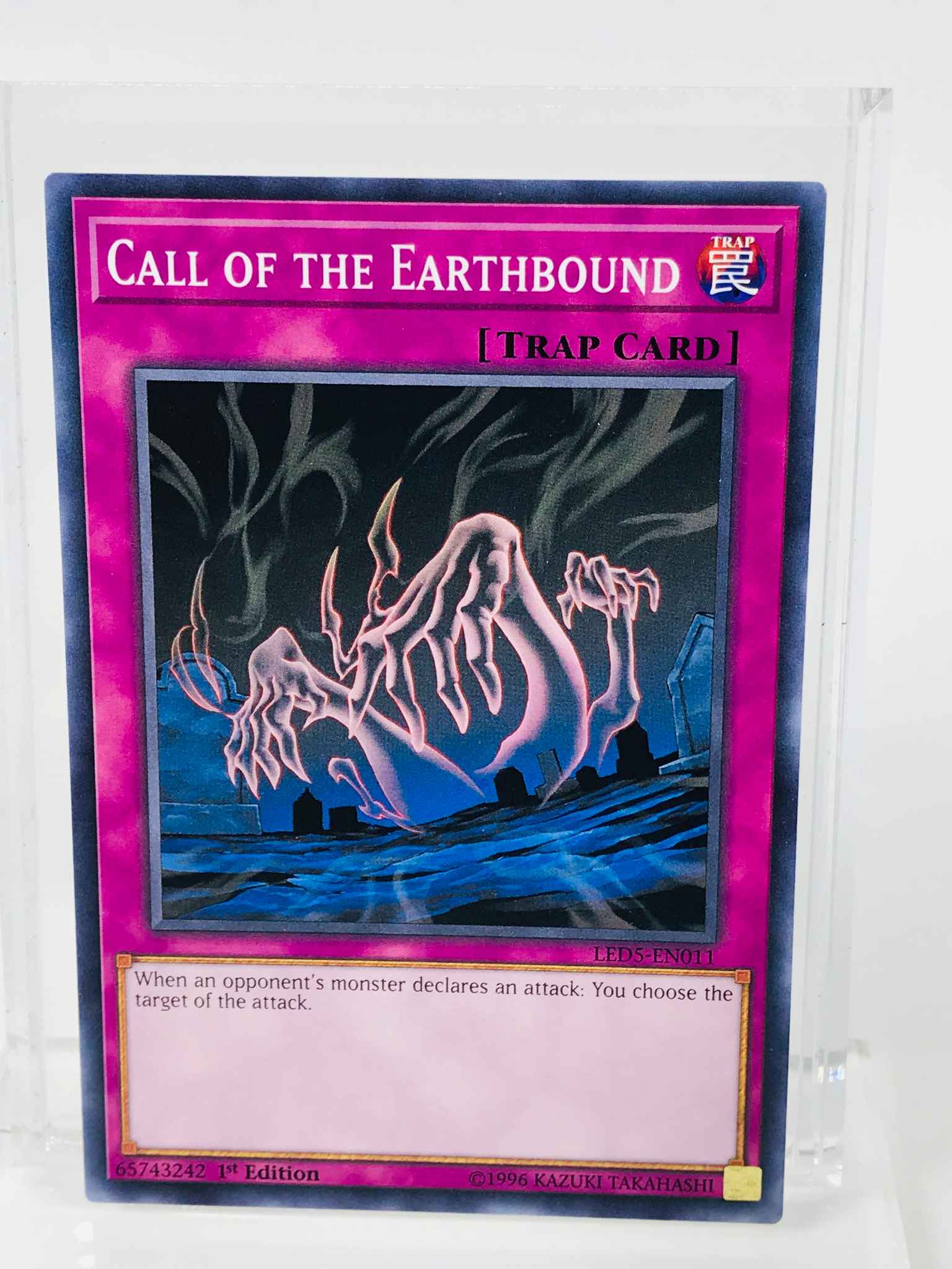 Call of the Earthbound LED5-EN011 Common Yu-Gi-Oh Card 1st Edition New 