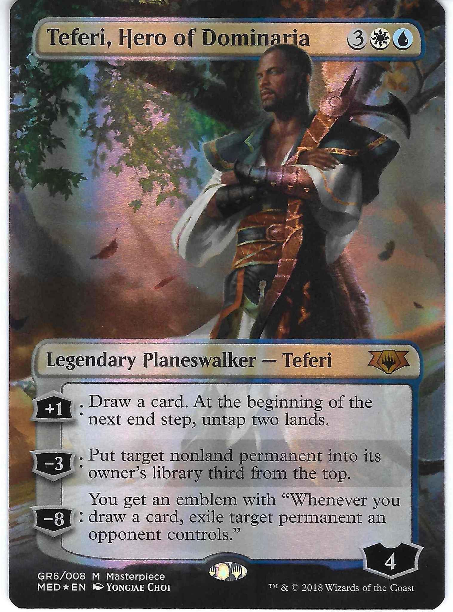 Teferi Hero Of Dominaria Mythic Edition Light Play Teferi Hero Of Dominaria Mythic Edition Guilds Of Ravnica Magic The Gathering Online Gaming Store For Cards Miniatures Singles Packs Booster Boxes