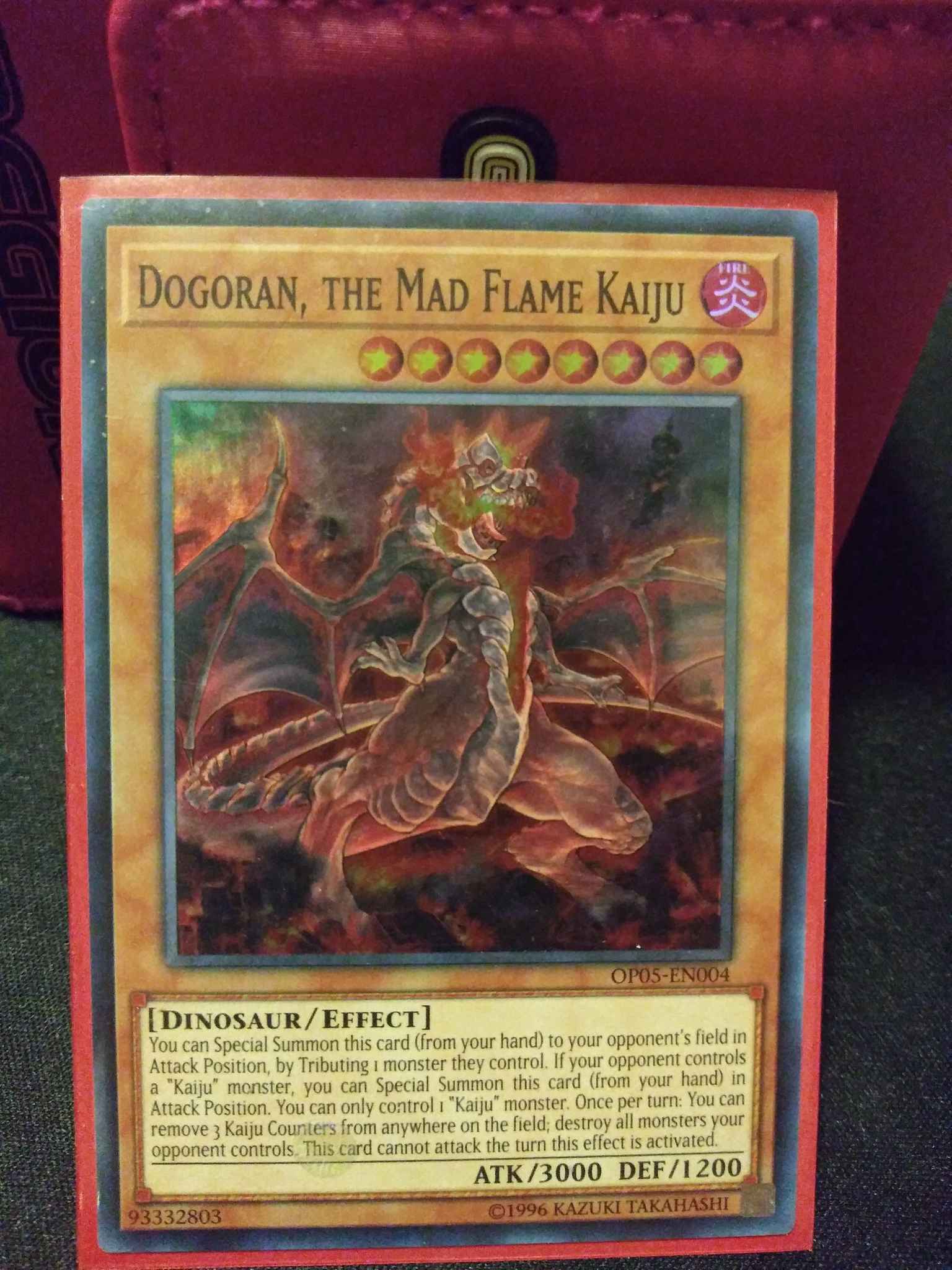 Dogoran The Mad Flame Kaiju Dogoran The Mad Flame Kaiju Ots Tournament Pack 5 Yugioh Online Gaming Store For Cards Miniatures Singles Packs Booster Boxes