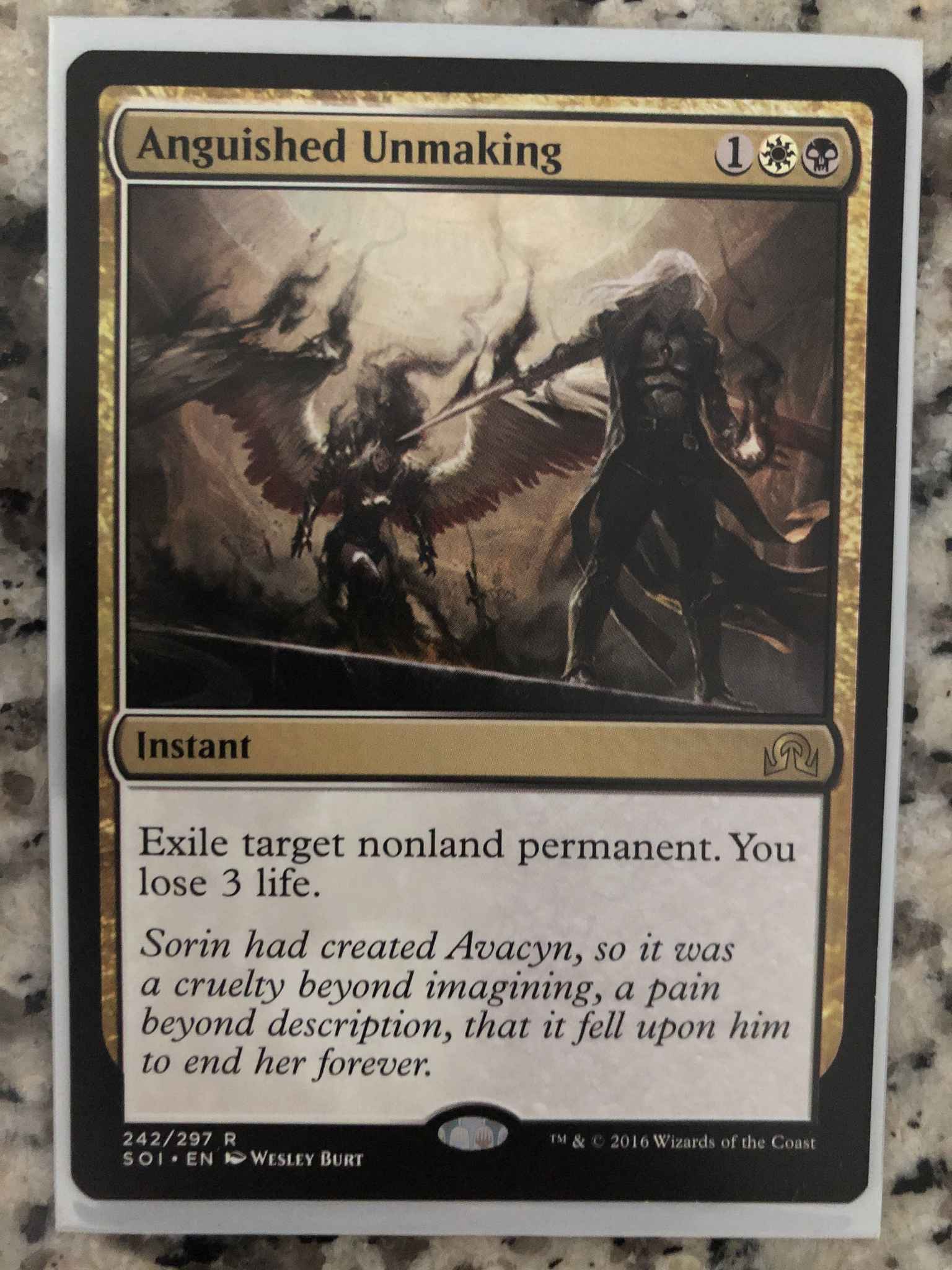 Anguished Unmaking Anguished Unmaking Shadows Over Innistrad Magic The Gathering