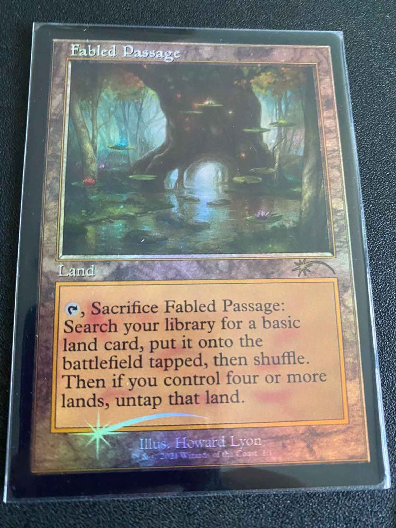 Fabled Passage Retro Frame Best Deal Mint Fabled Passage Retro Frame Wpn Gateway Promos Magic The Gathering