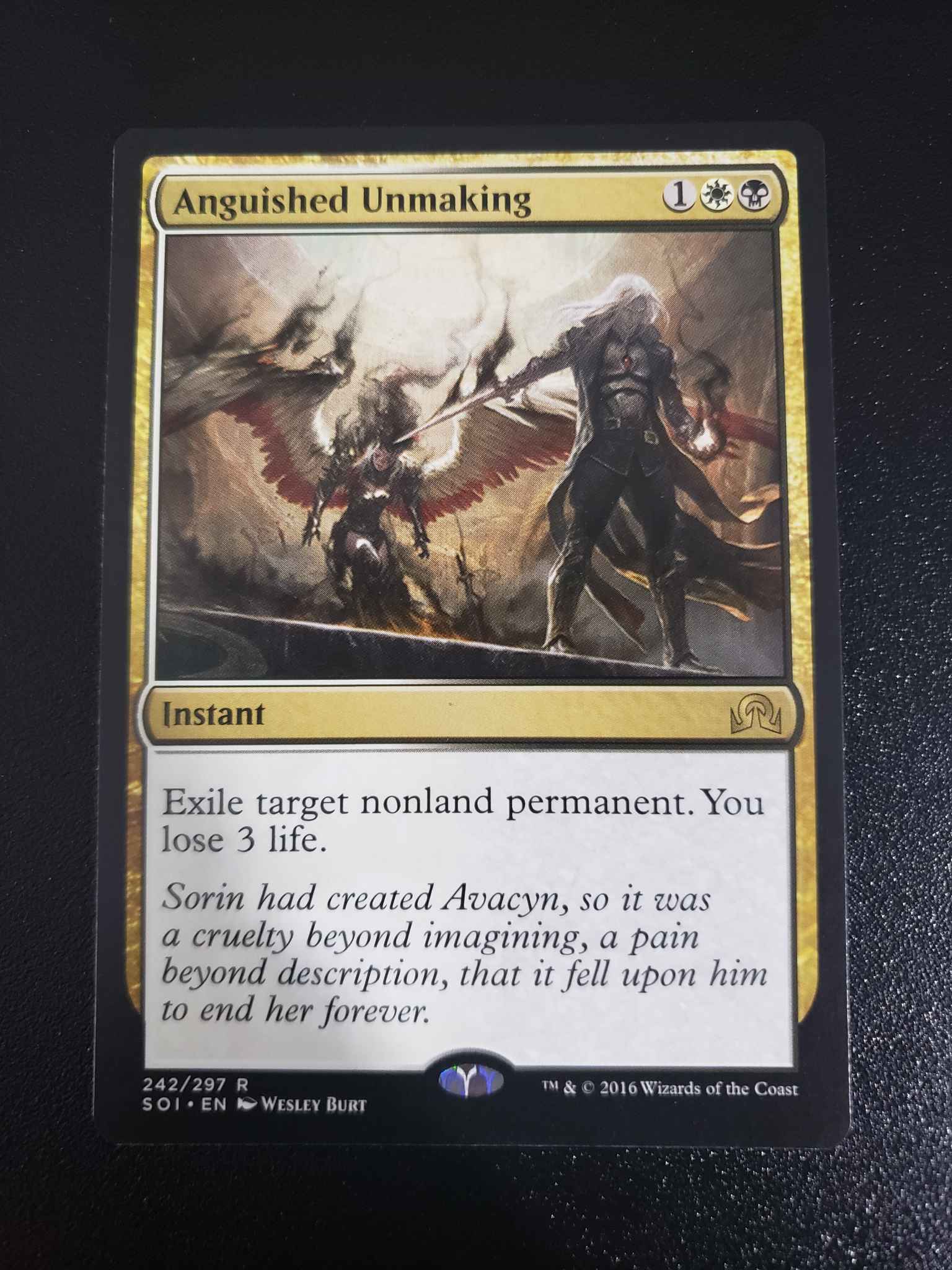 Anguished Unmaking Anguished Unmaking Shadows Over Innistrad Magic The Gathering