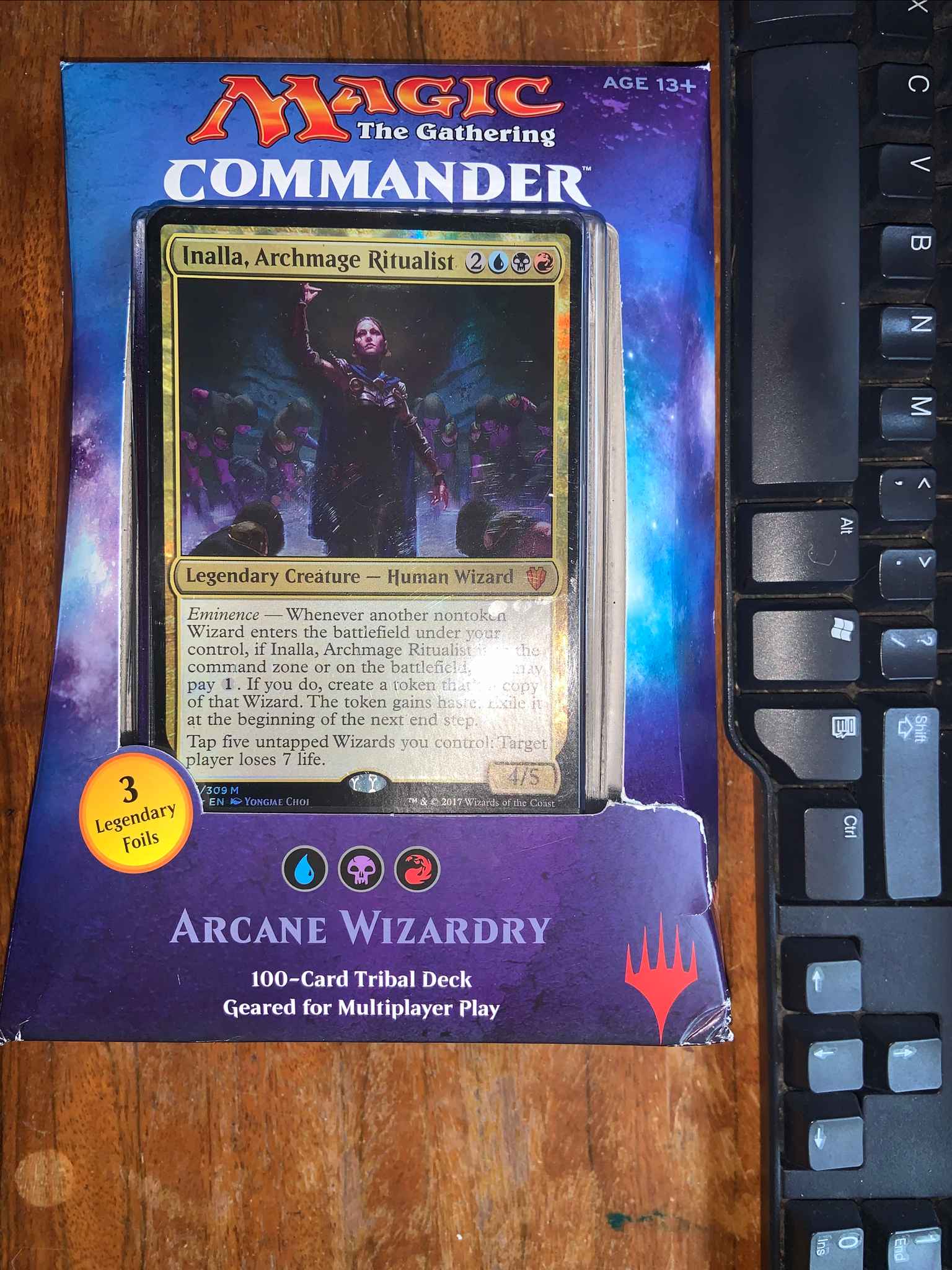 Magic: The Gathering Commander 2017 Deck Arcane Wizardry