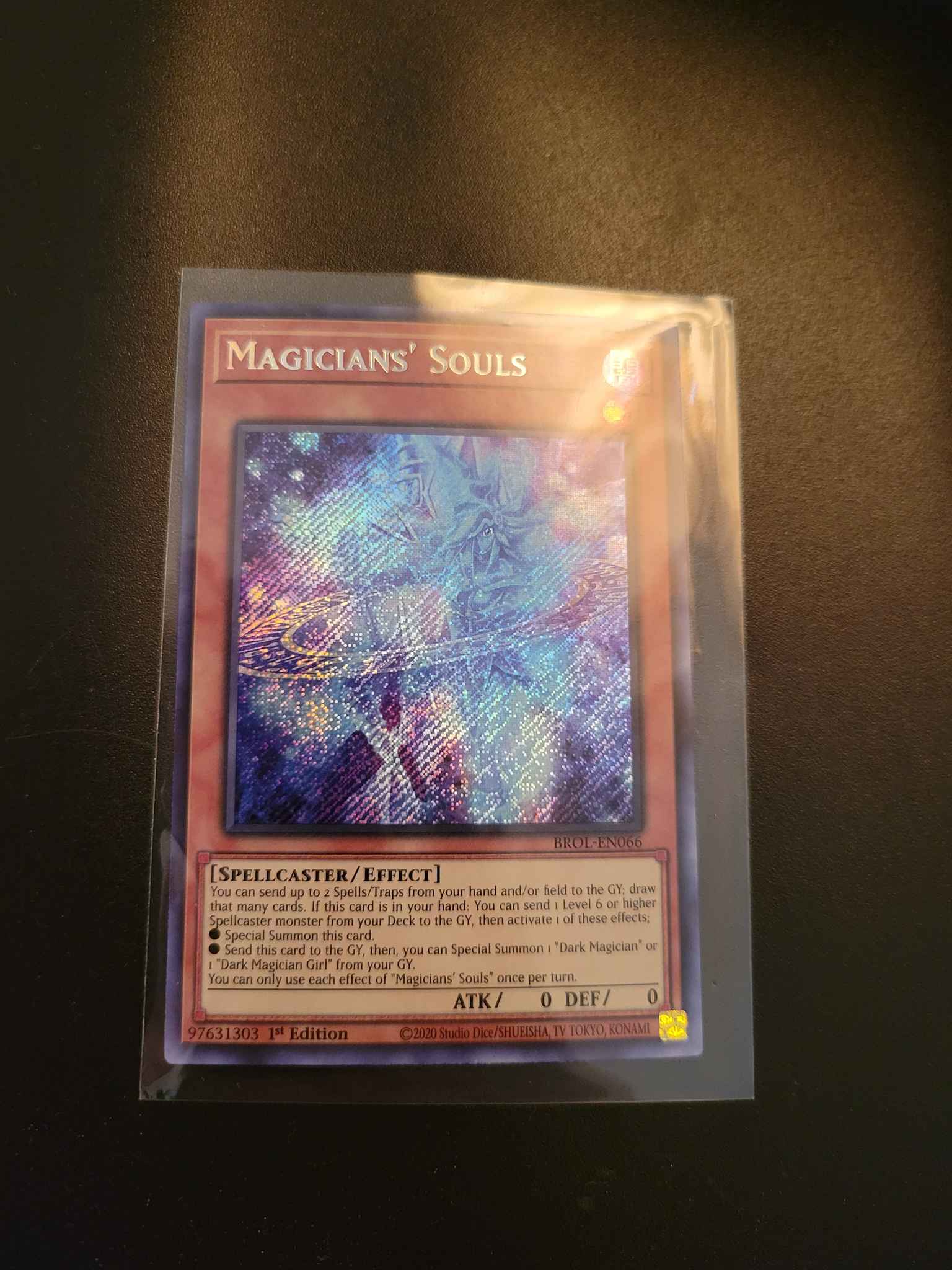 Secret Rare Magicians' Souls x3 1st Edition BROL-EN066 YuGiOh