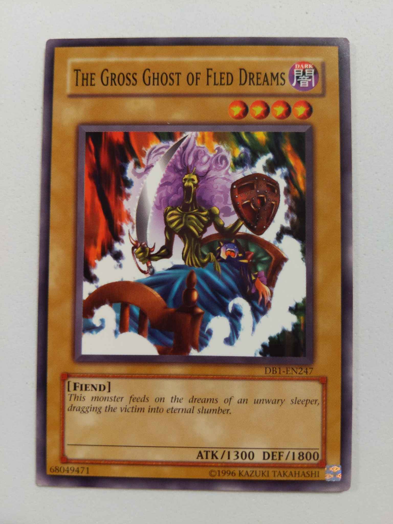 Yugioh The Gross Ghost of Fled Dreams LON-053 Common NM/MINT 3X 1st Edition 