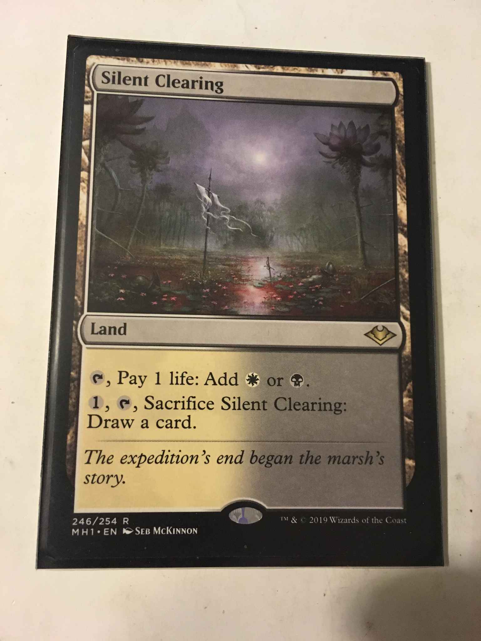SILENT CLEARING MAGIC THE GATHERING 246//254 Modern Horizons R