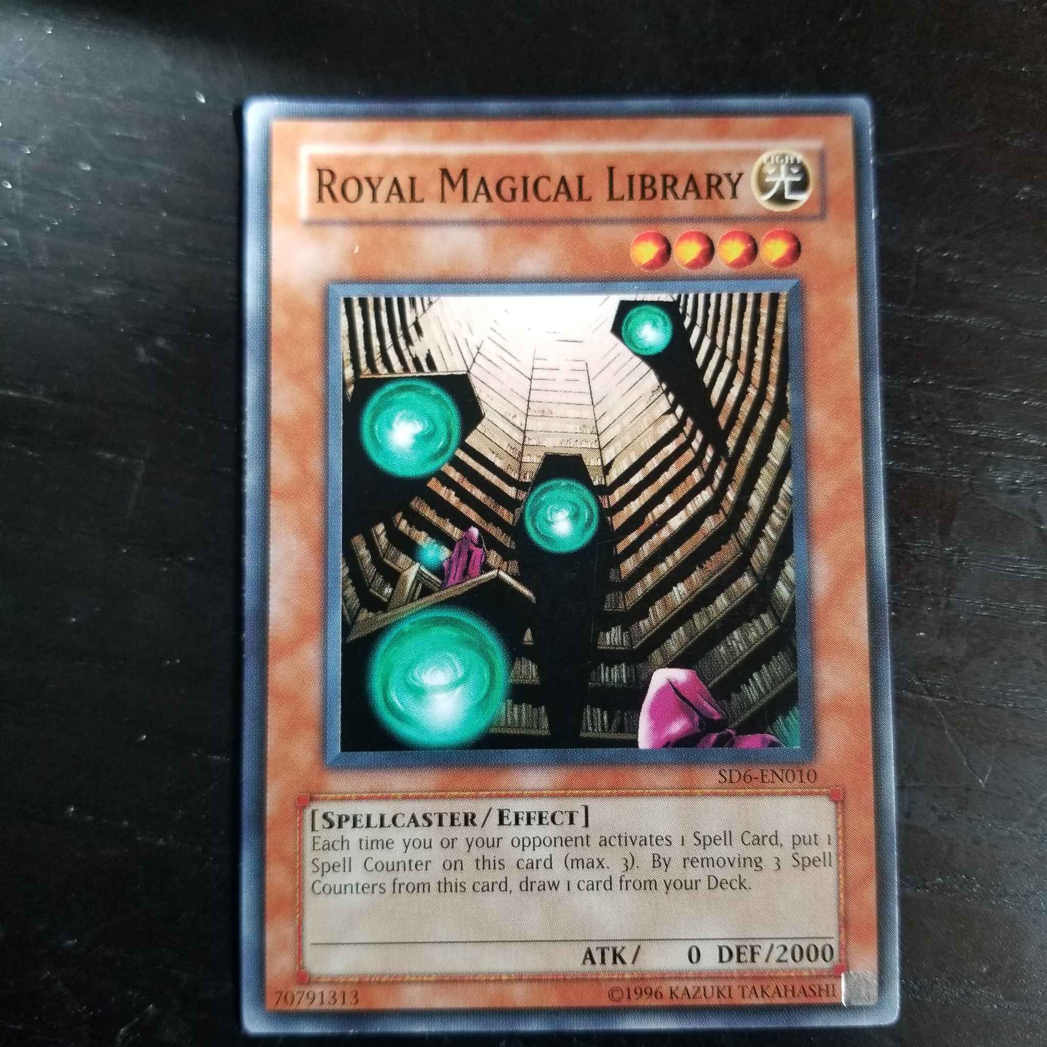 Royal Magical Library Super Rare OP07-EN004 
