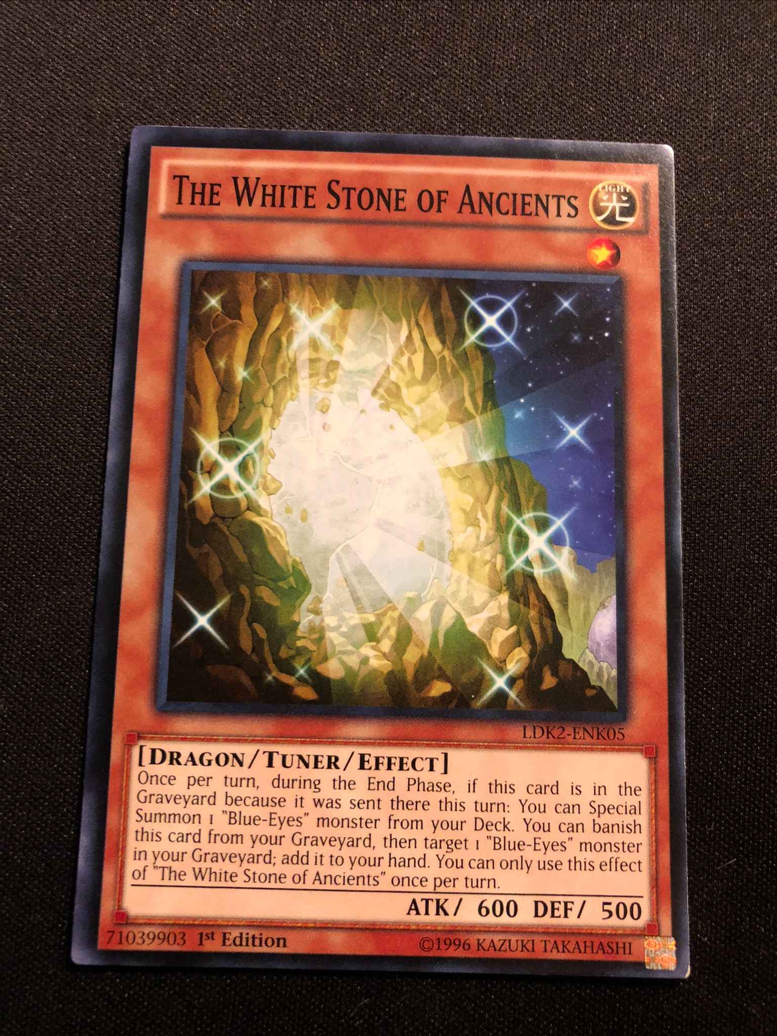 Yugioh Common The White Stone Of Ancients LDK2-ENK05