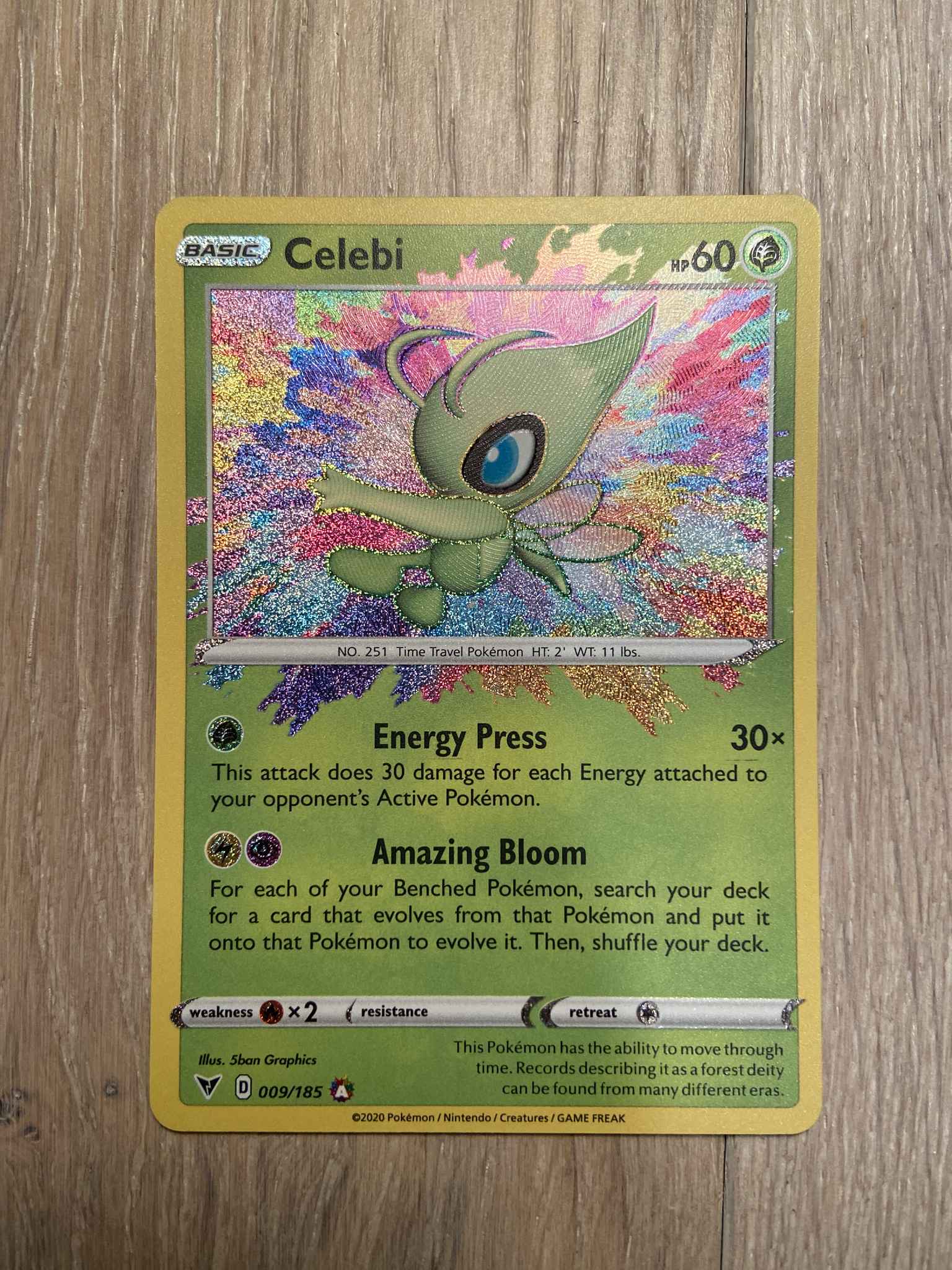 Celebi Celebi Swsh04 Vivid Voltage Pokemon