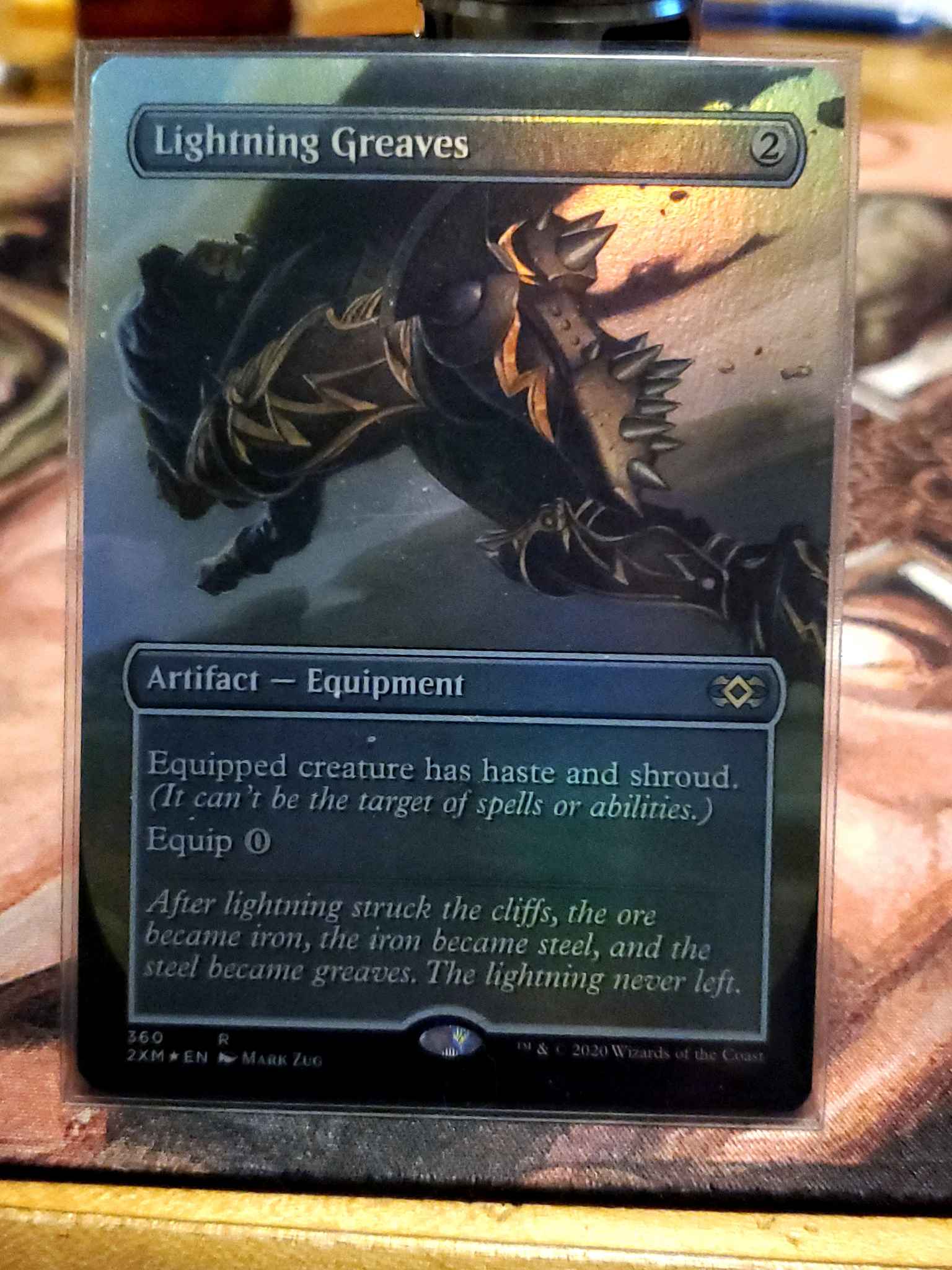 Individual Magic: The Gathering Cards MTG Lightning Greaves Foil Artifact  Uncommon Mint Double Masters NM Magic Magic: The Gathering Cards &  Merchandise Toys & Hobbies