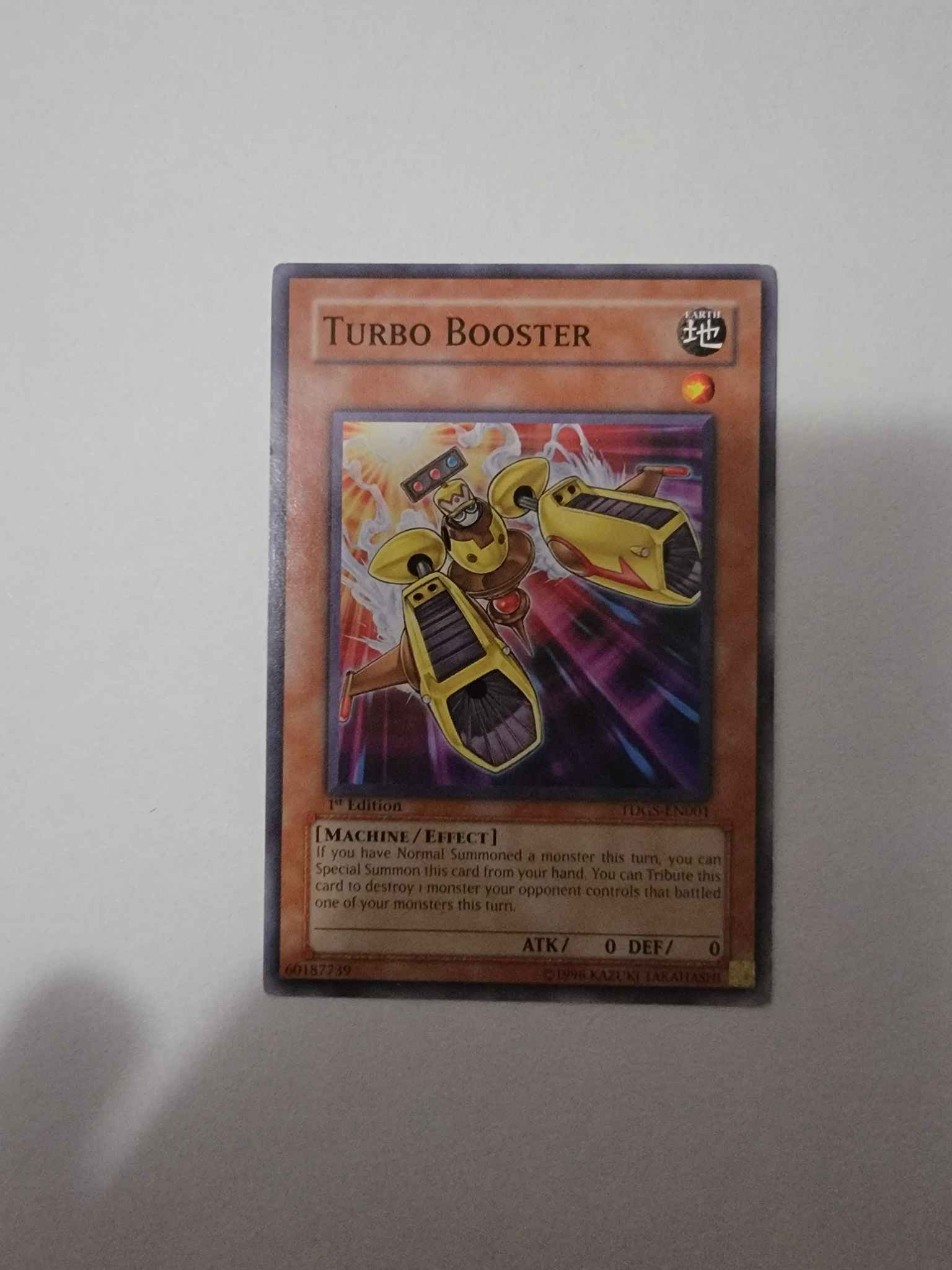 U Turbo Booster TDGS-EN001 Common Yu-Gi-Oh Card New