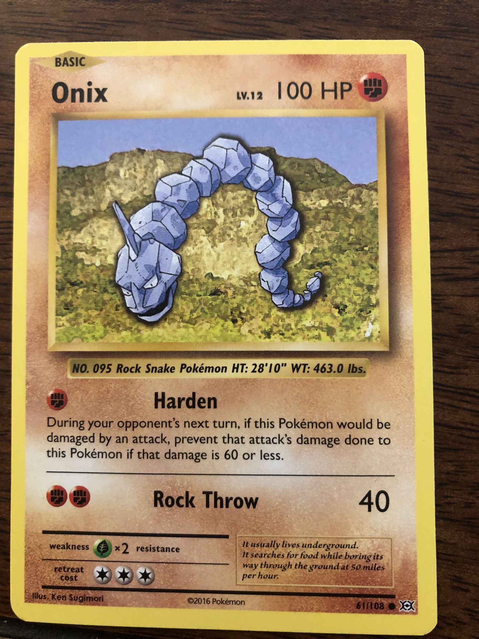 Onix Onix Xy Evolutions Pokemon Online Gaming Store For Cards Miniatures Singles Packs Booster Boxes