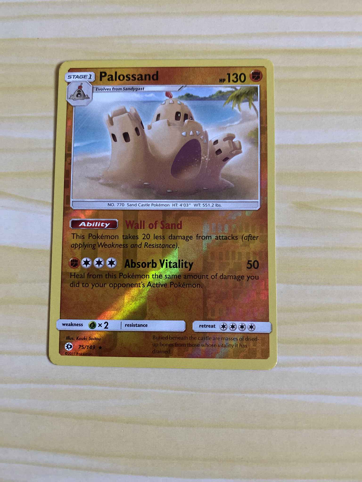 Palossand Palossand Sm Base Set Pokemon