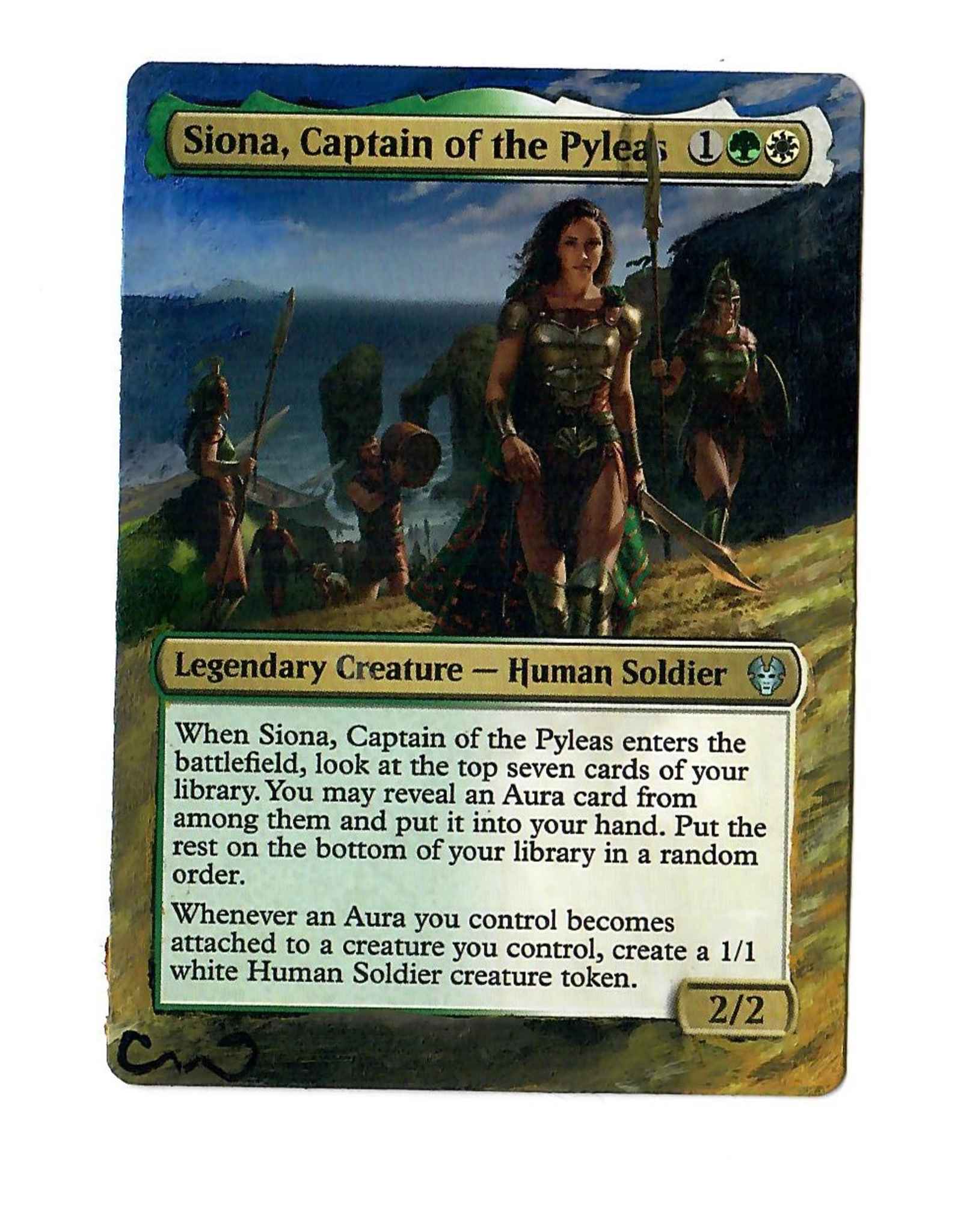 MTG Magic THB - French/VF x4 Siona Captain of the Pyleas/capitaine du Pyleas