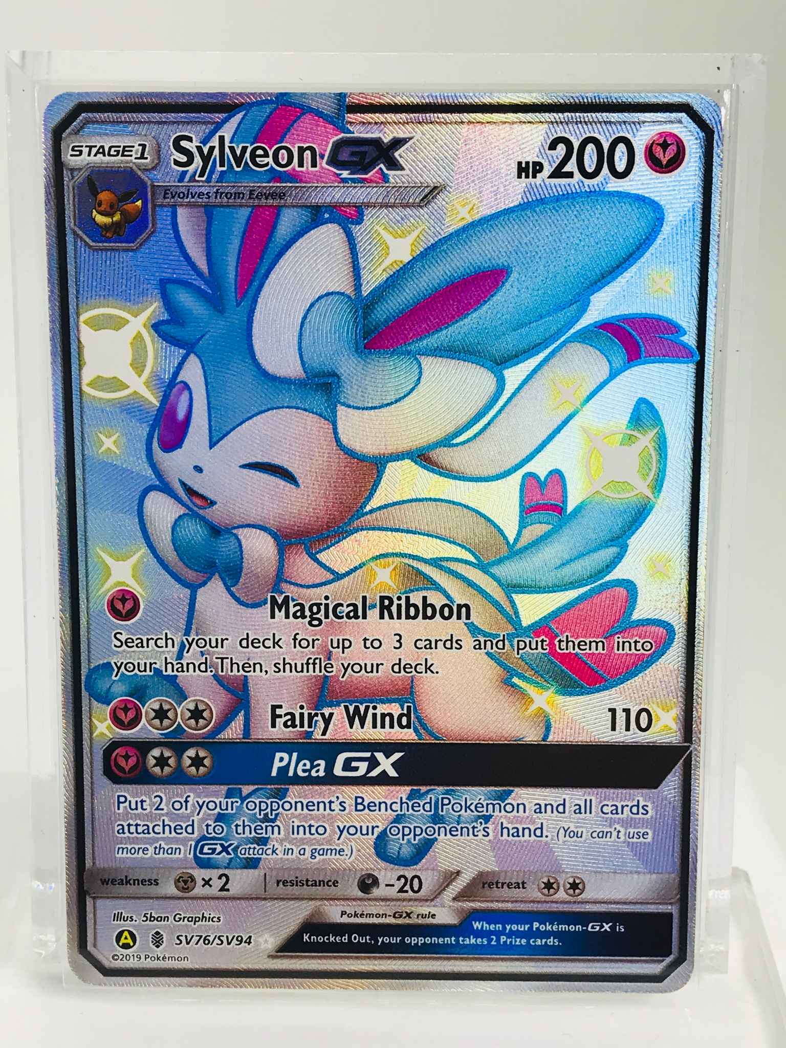 Sylveon Gx Sylveon Gx Hidden Fates Shiny Vault Pokemon Online Gaming Store For Cards Miniatures Singles Packs Booster Boxes