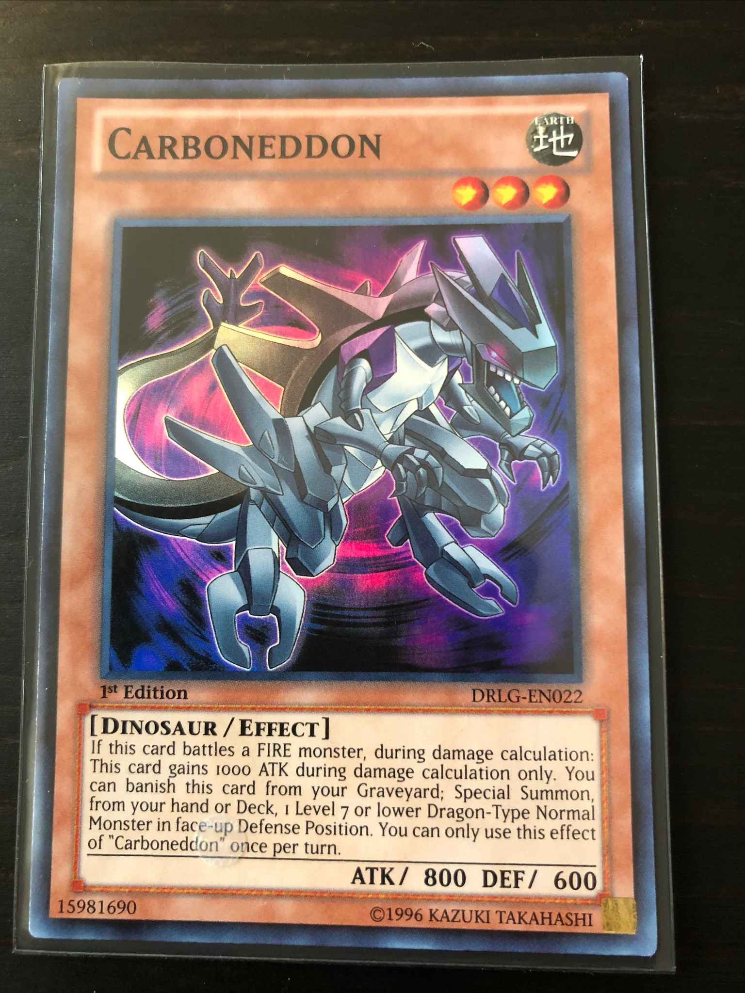 Carboneddon DRLG-EN022 1st Super Rare NM Yugioh Card 