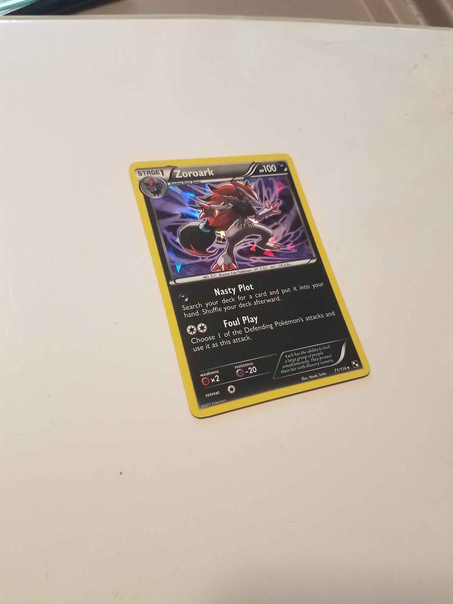 Zoroark Zoroark Black And White Pokemon Online Gaming Store For Cards Miniatures Singles Packs Booster Boxes