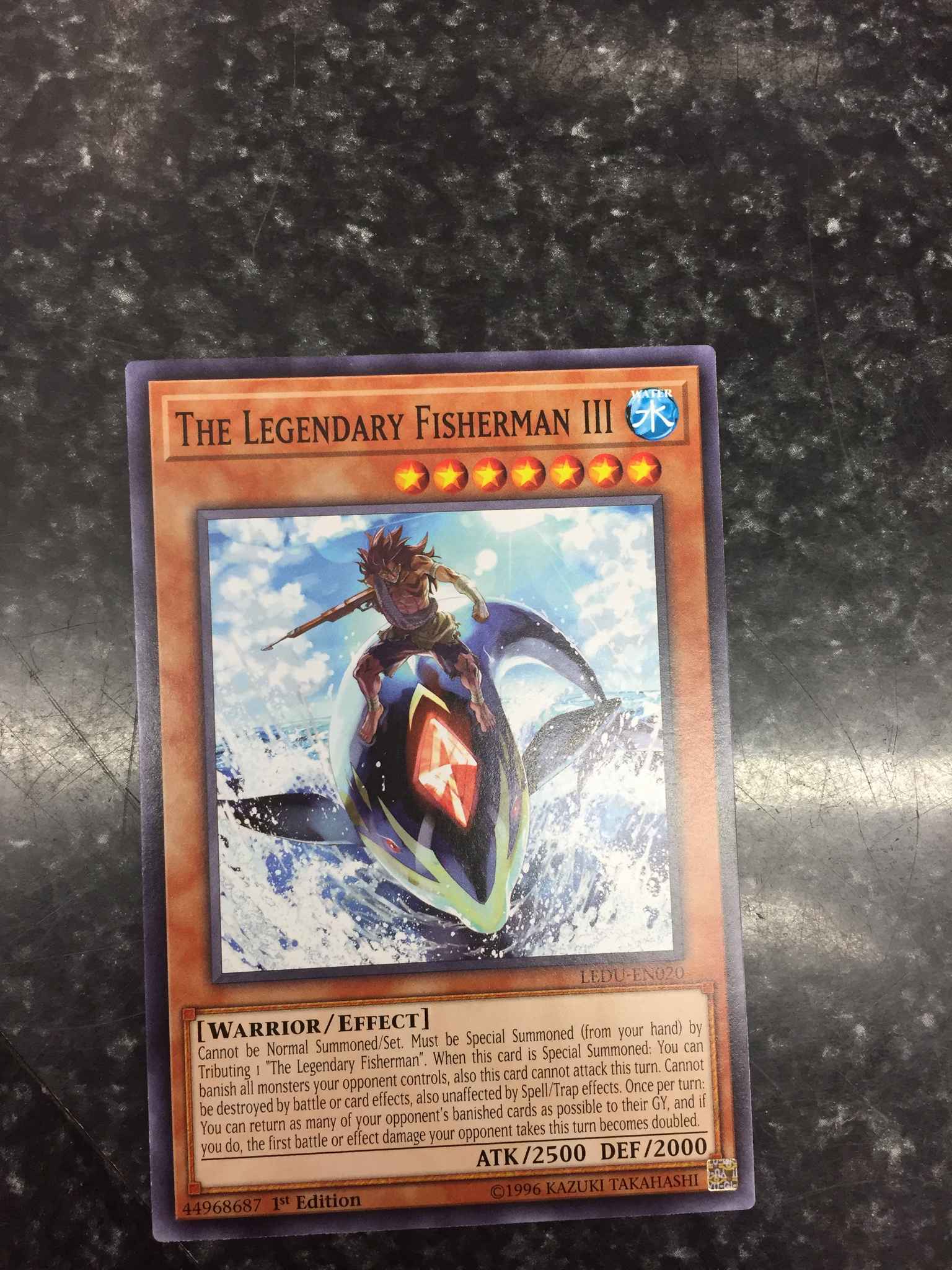 The Legendary Fisherman III LEDU-EN020 Common Yu-Gi-Oh Card 1st Edition New