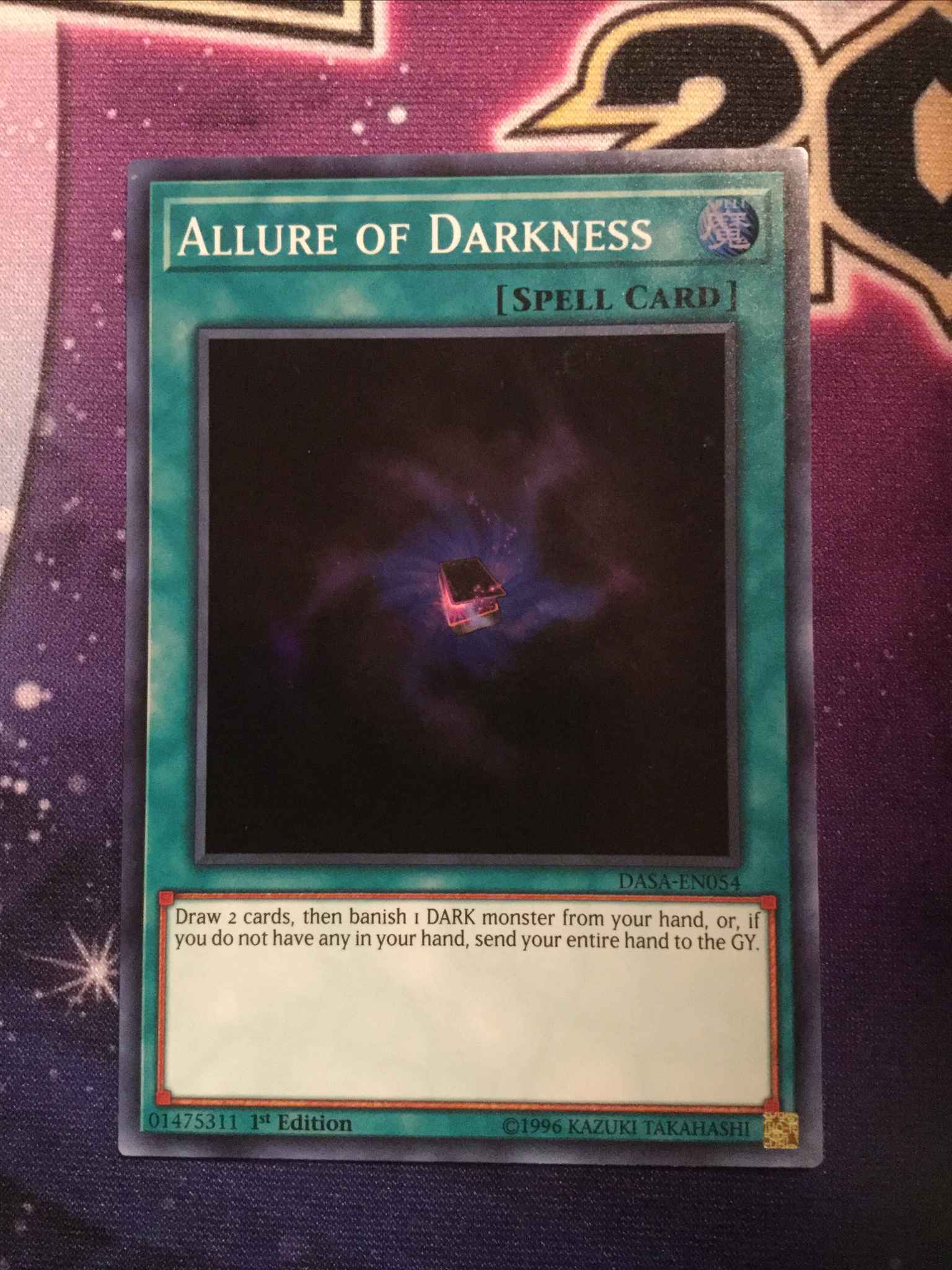 Allure of Darkness DASA-EN054 Super Rare 1st NM Yugioh 
