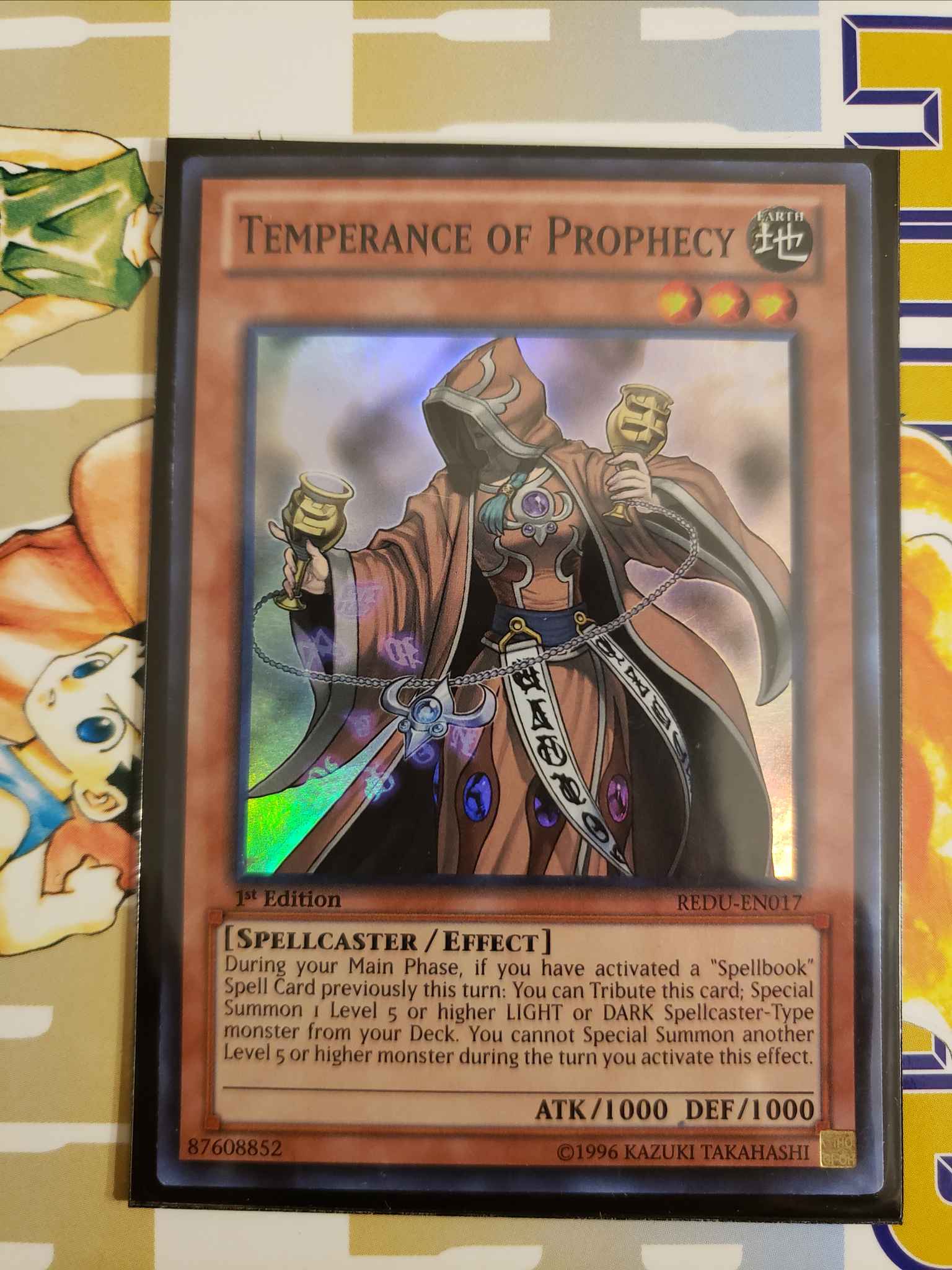 1st Edition Near Mint Temperance Of Prophecy Temperance Of Prophecy Return Of The Duelist Yugioh Online Gaming Store For Cards Miniatures Singles Packs Booster Boxes