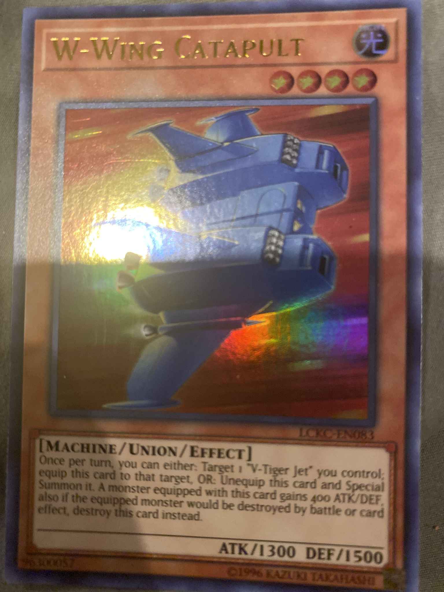 LCKC-EN083 W-Wing Catapult Ultra Rare 1st Edition Yu-Gi-Oh