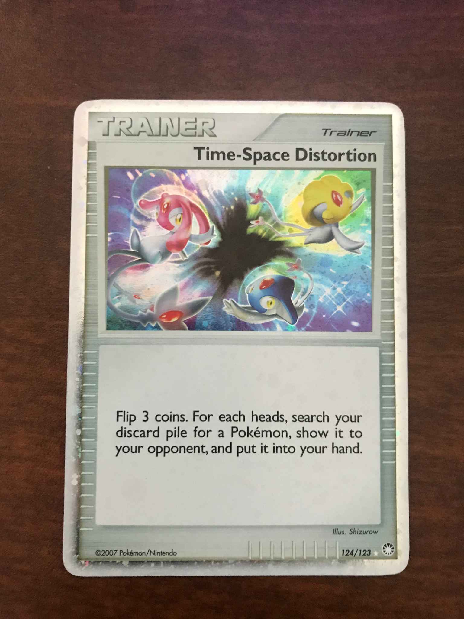 Time Space Distortion With Photo Time Space Distortion Mysterious Treasures Pokemon