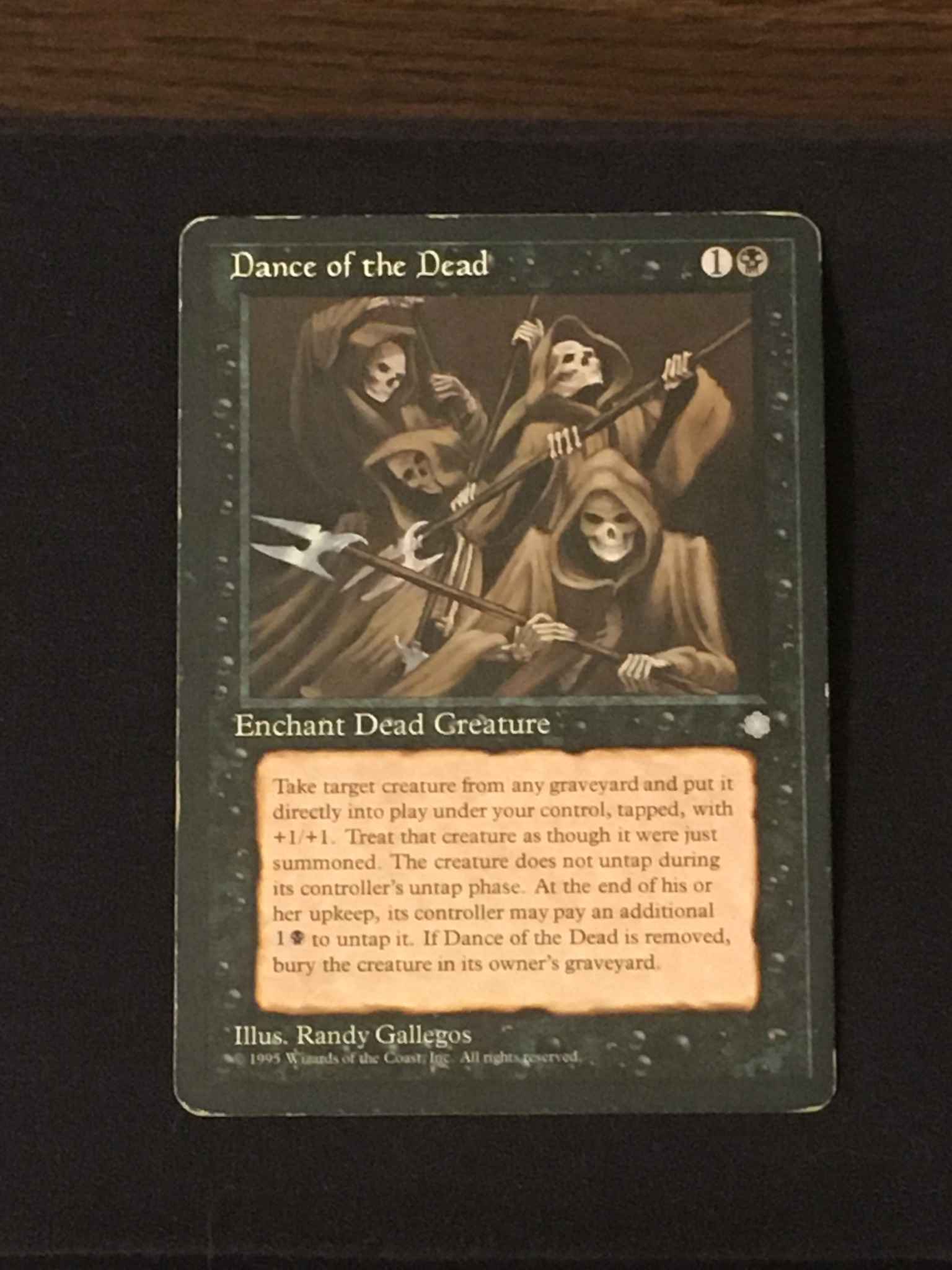 Ice Age Dance Of The Dead Heavily Played 1 2 Dance Of The Dead Ice Age Magic The Gathering Online Gaming Store For Cards Miniatures Singles Packs Booster Boxes