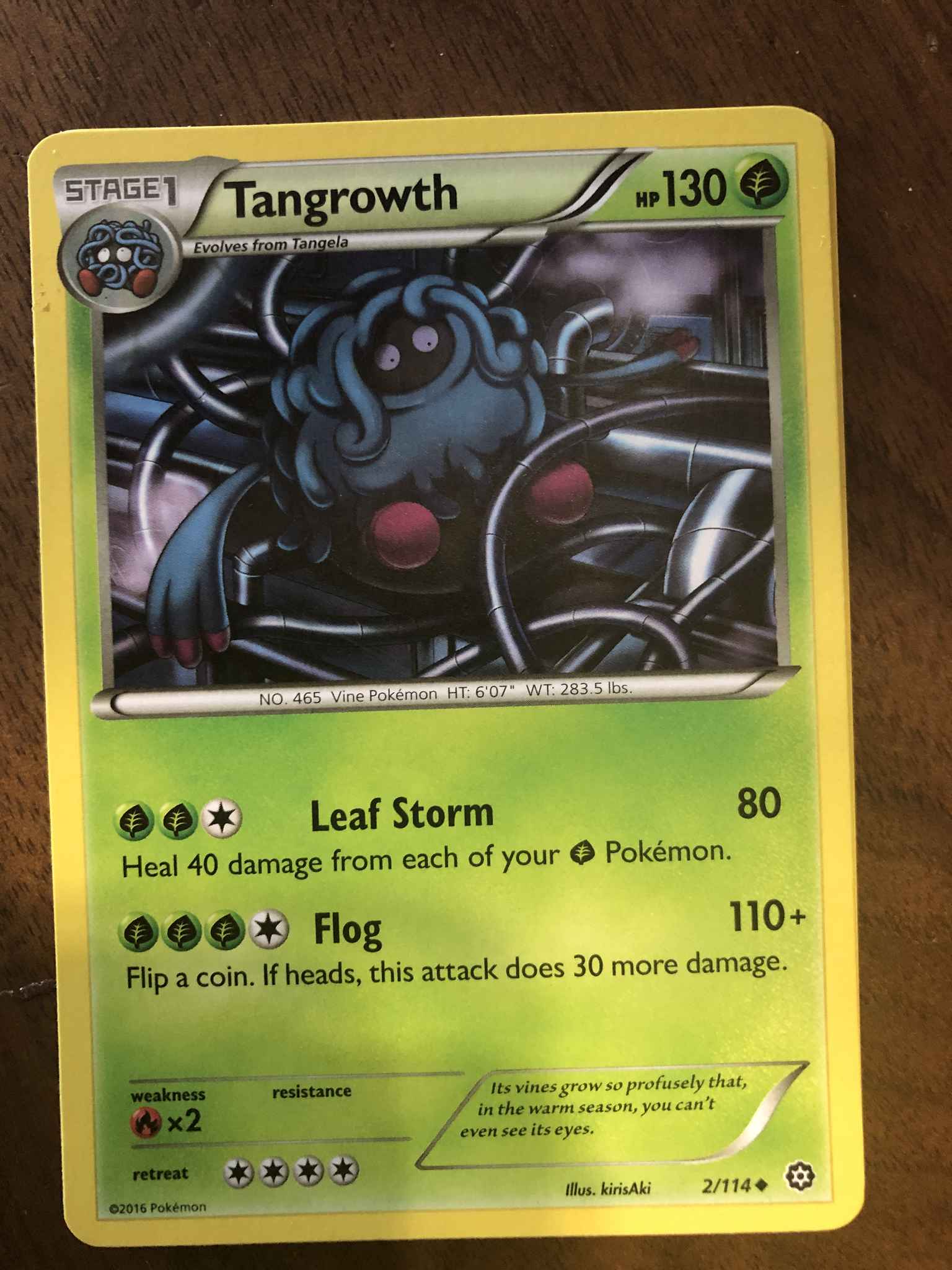 tangrowth card