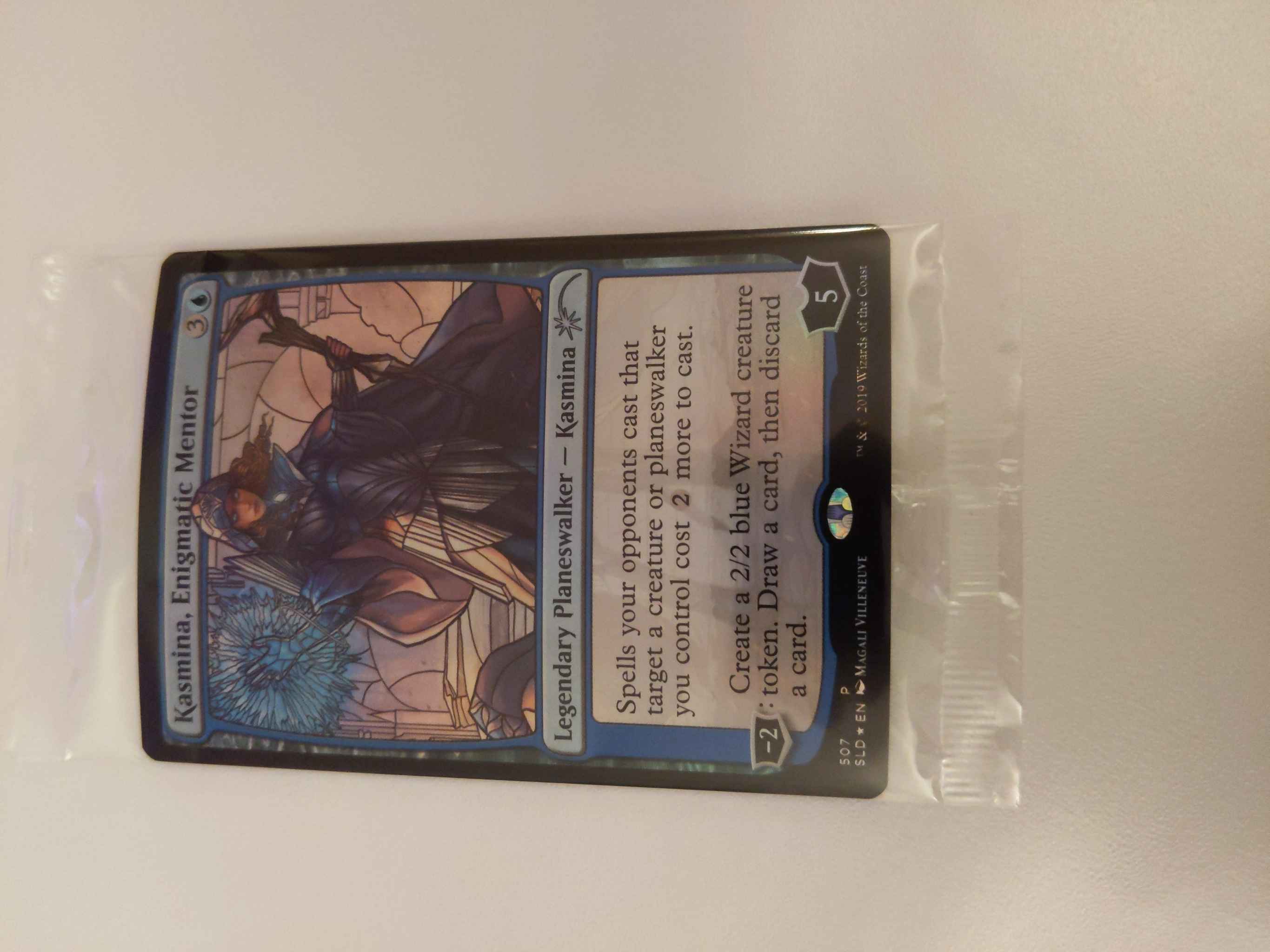Kasmina SLD Stained Glass Foil Promo Near Mint MTG Enigmatic Mentor 