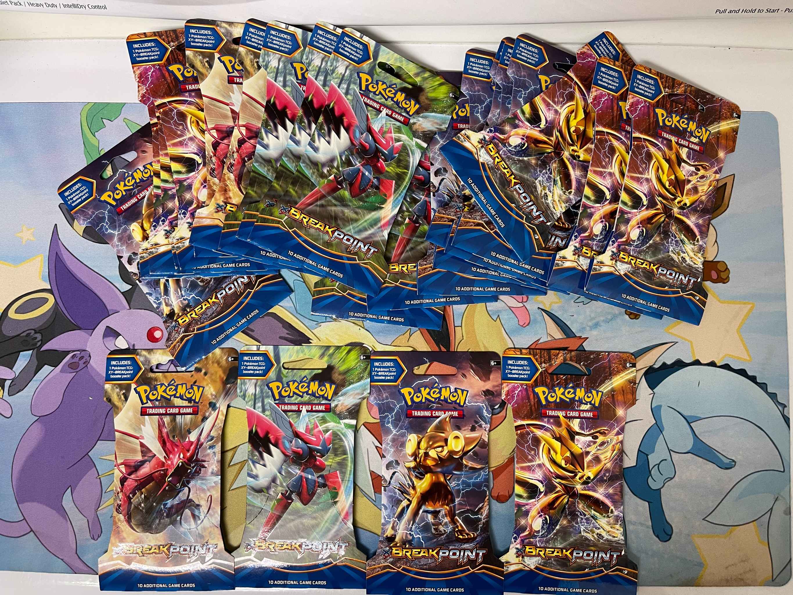 FBA_152-80070 for sale online Pokémon TCG XY BREAKpoint Sleeved Booster Pack 