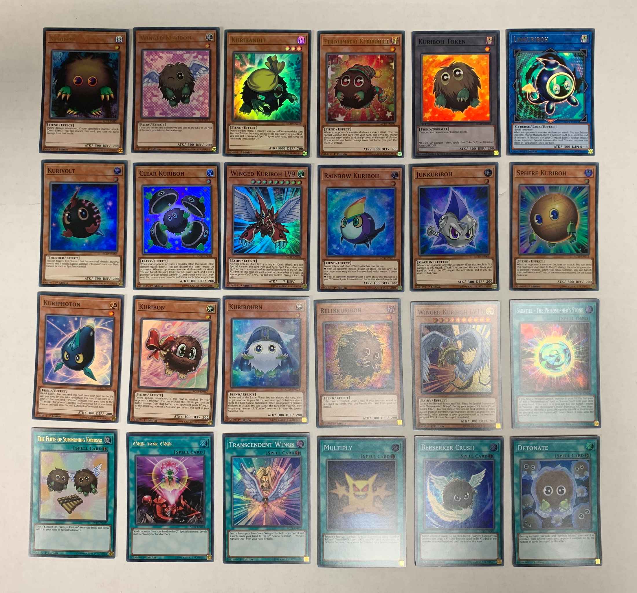 All Foil Kuriboh Complete 24 Card Set 2019 Advent Calendar W Free Deck Box Fast Shipping Advent Calendar 2019 Collector S Set Advent Calendar 2019 Yugioh
